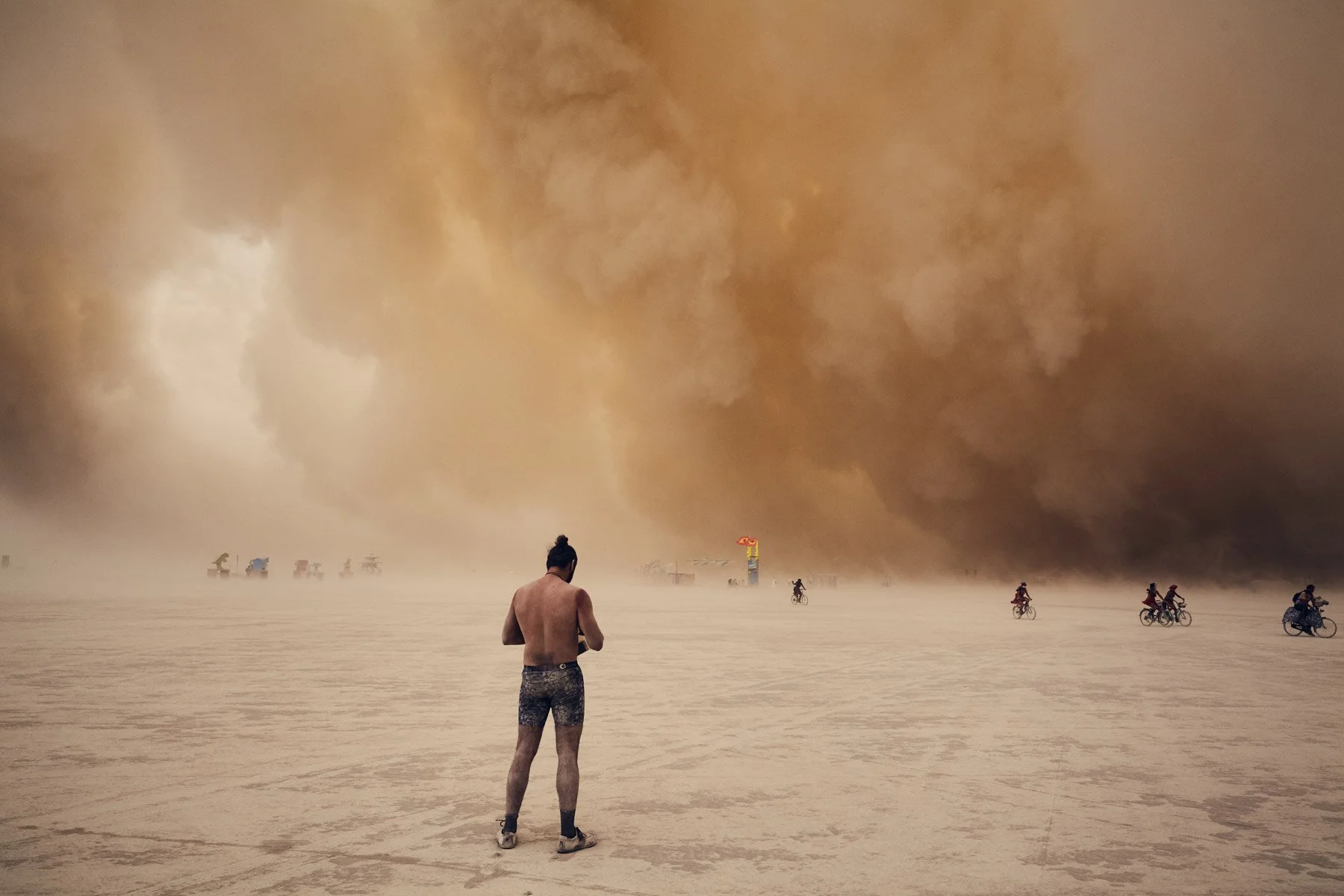 Burning Man 2017 Apocalyptic Dust Storm