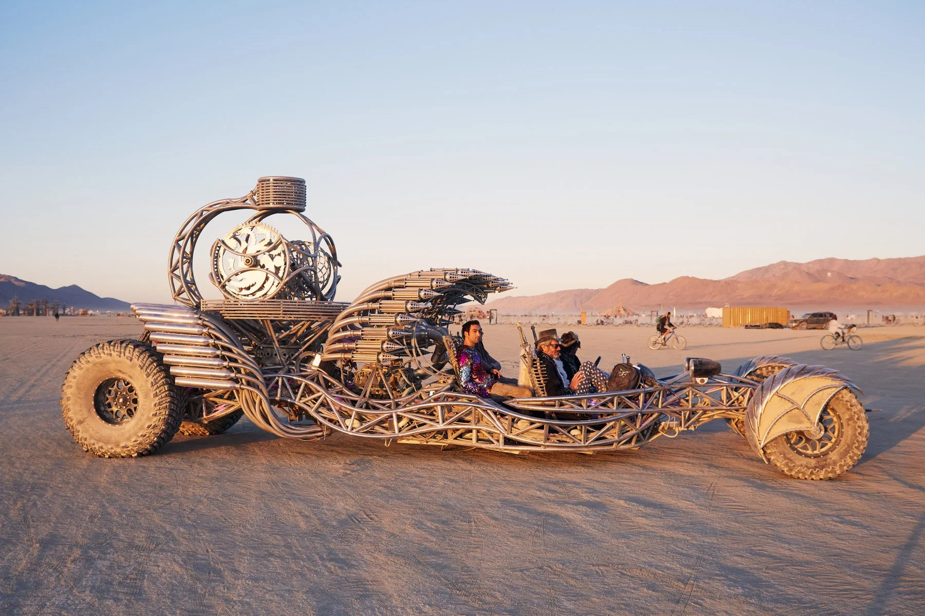 Burning Man 2022 Henry Chang Valyrian Steel at Sunrise