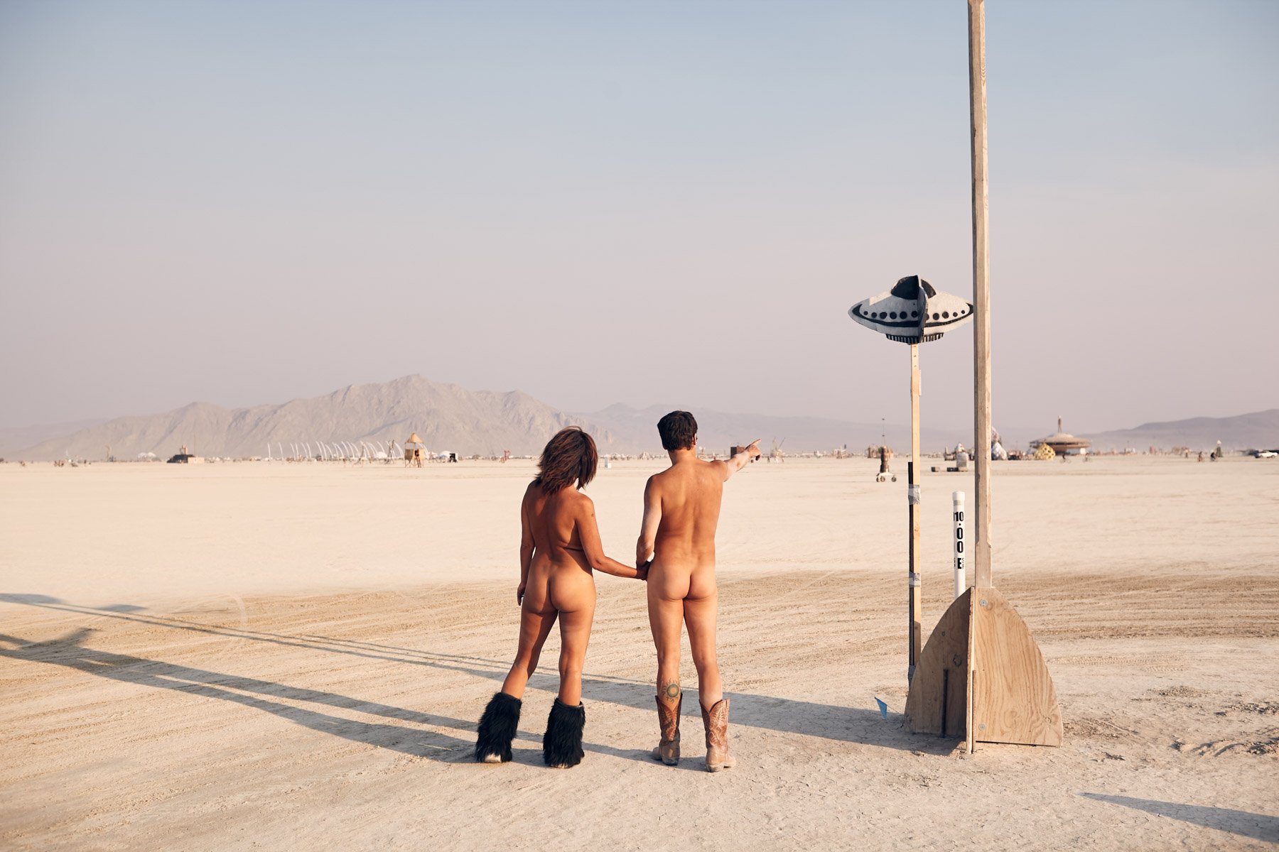 Burning Man 2013 Naked Butts
