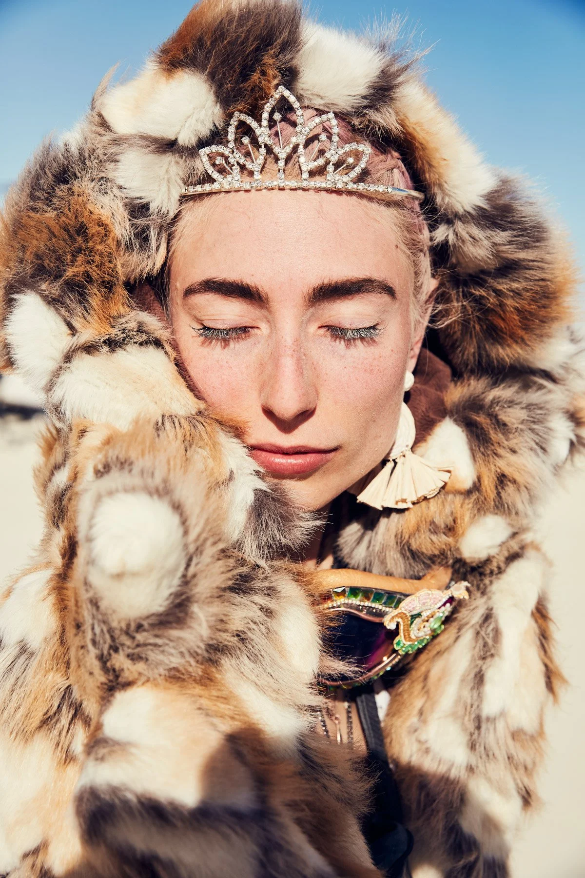 Burning Man 2018 Beautiful Woman Portrait