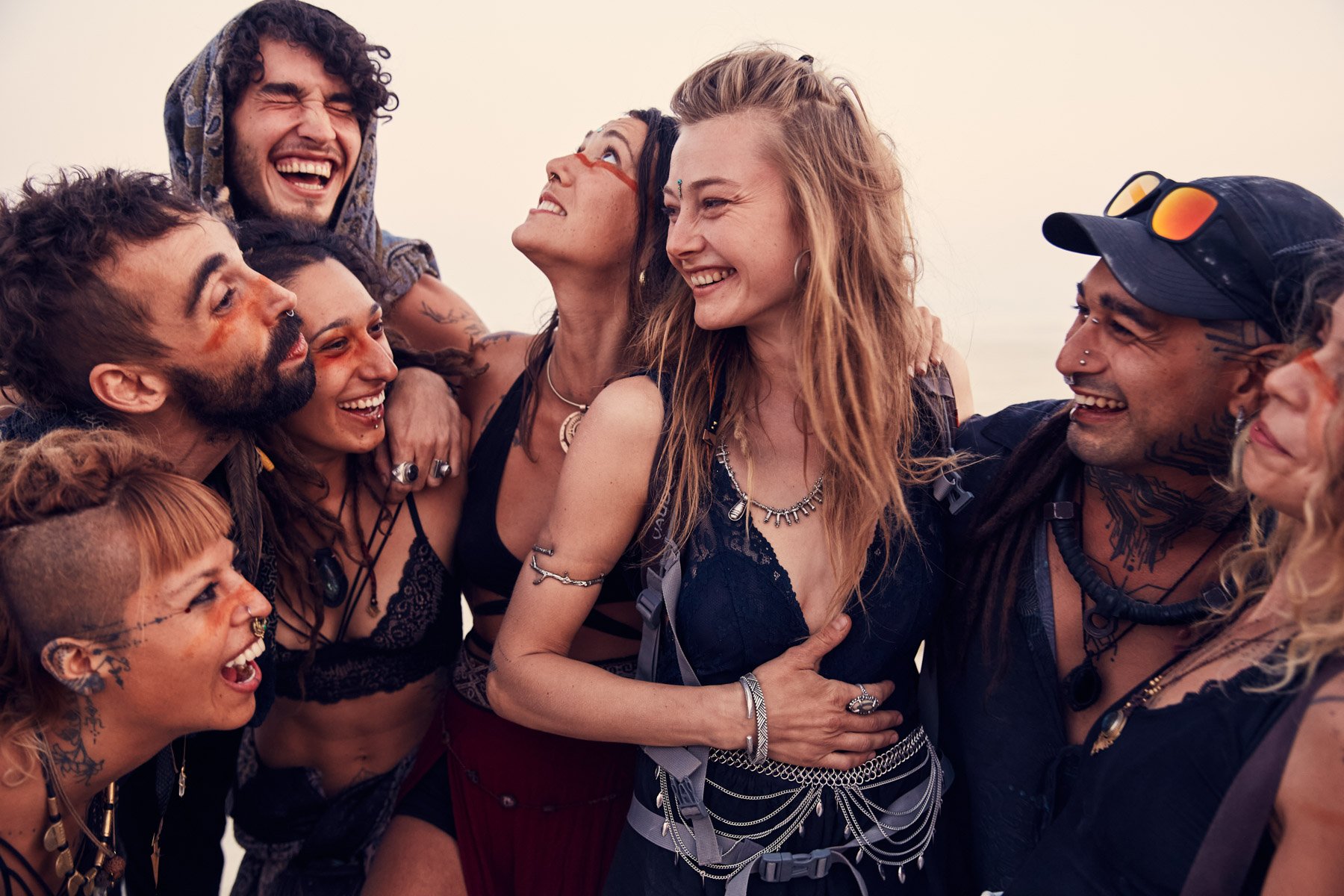 Burning Man 2021 Friends Group Smiles Renegade
