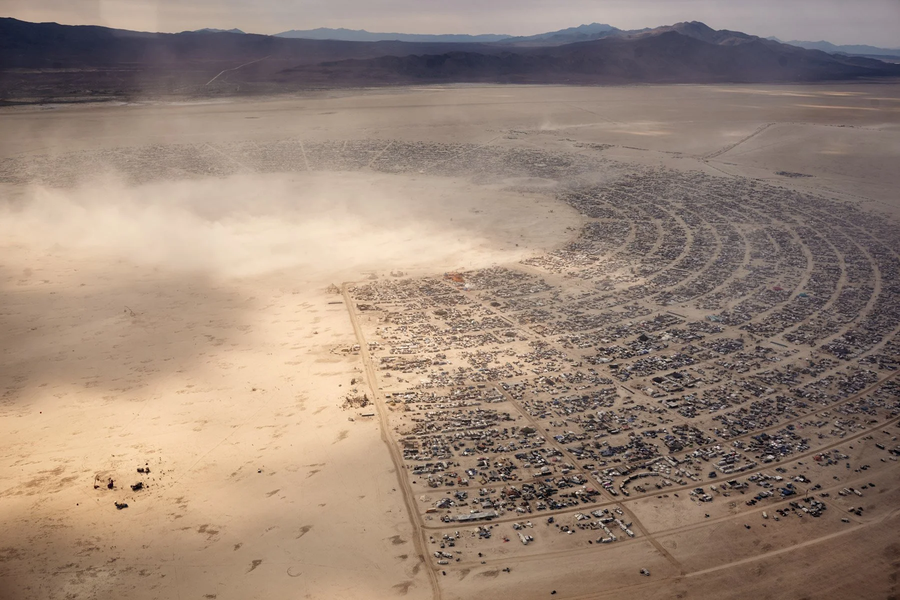 Burning Man 2013 Aerial View