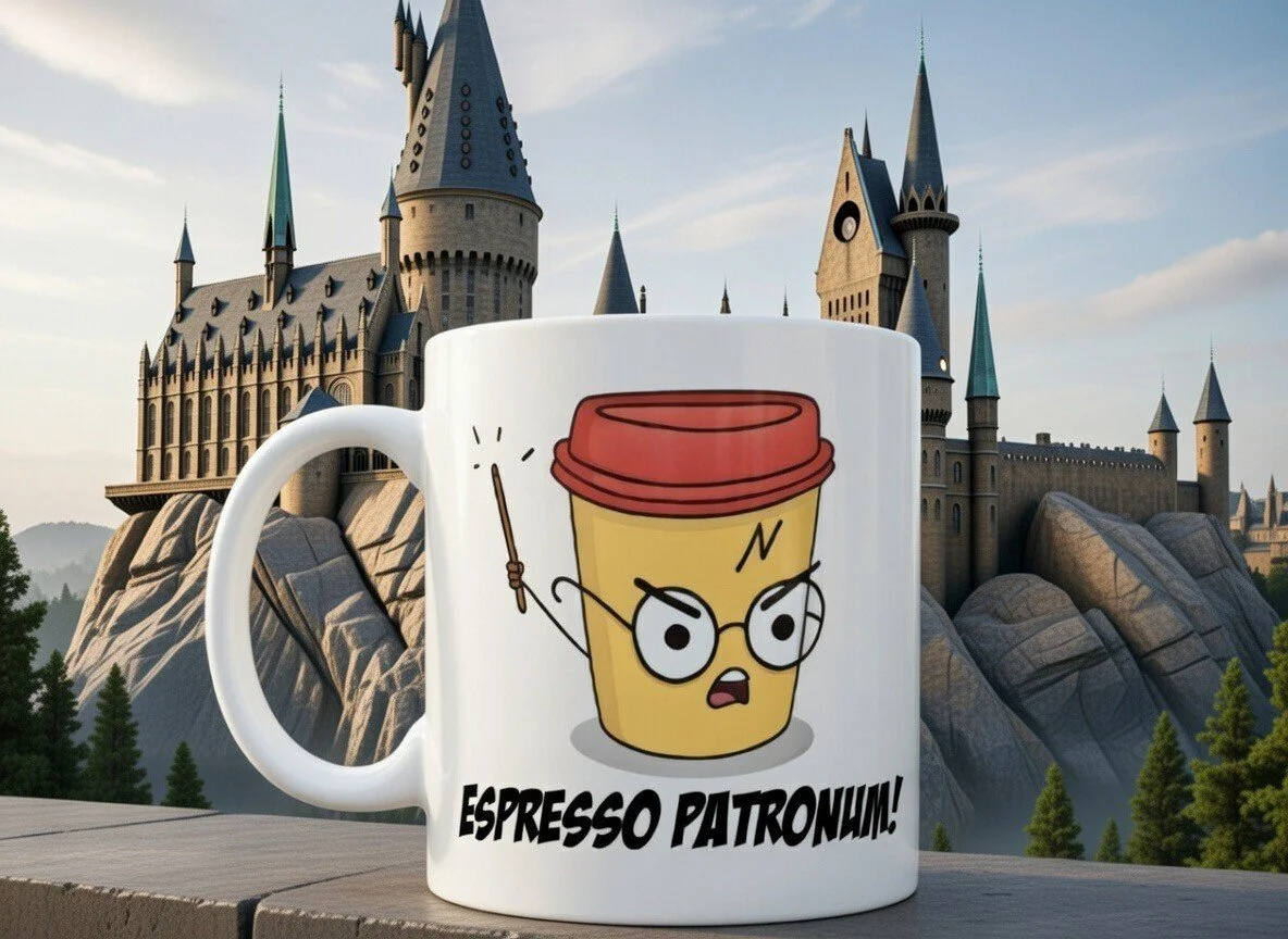 Humour Mug - "Espresso Patronum"