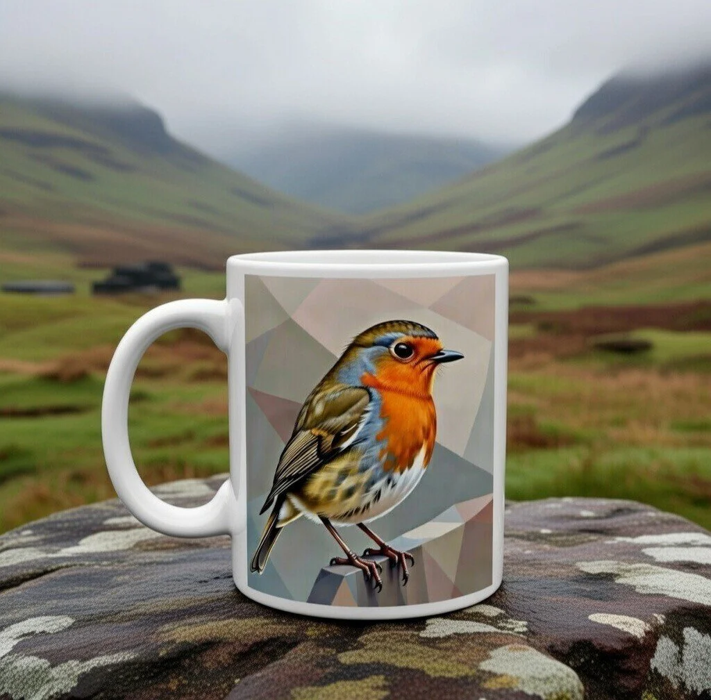 Cheery Robin Mug 🐦☕