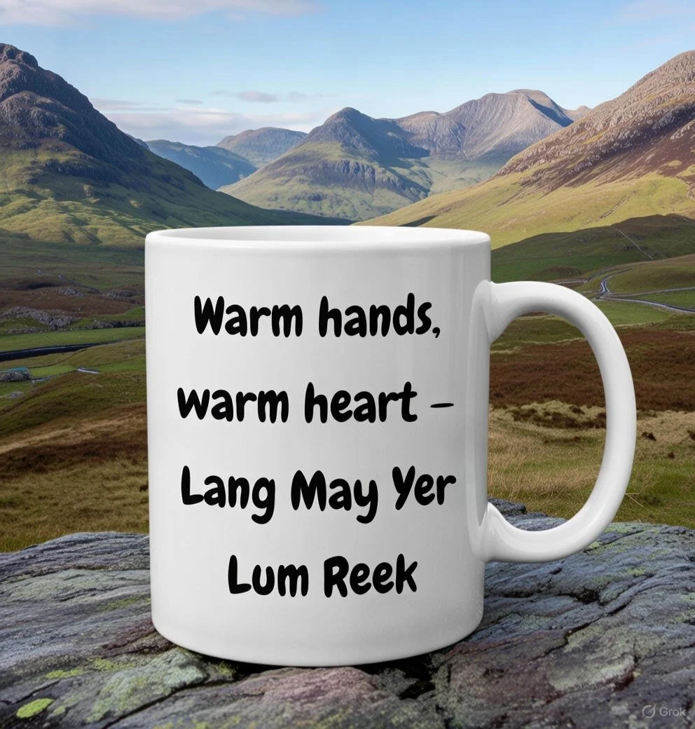 Warm hands, warm heart — Lang May Yer Lum Reek.jpg