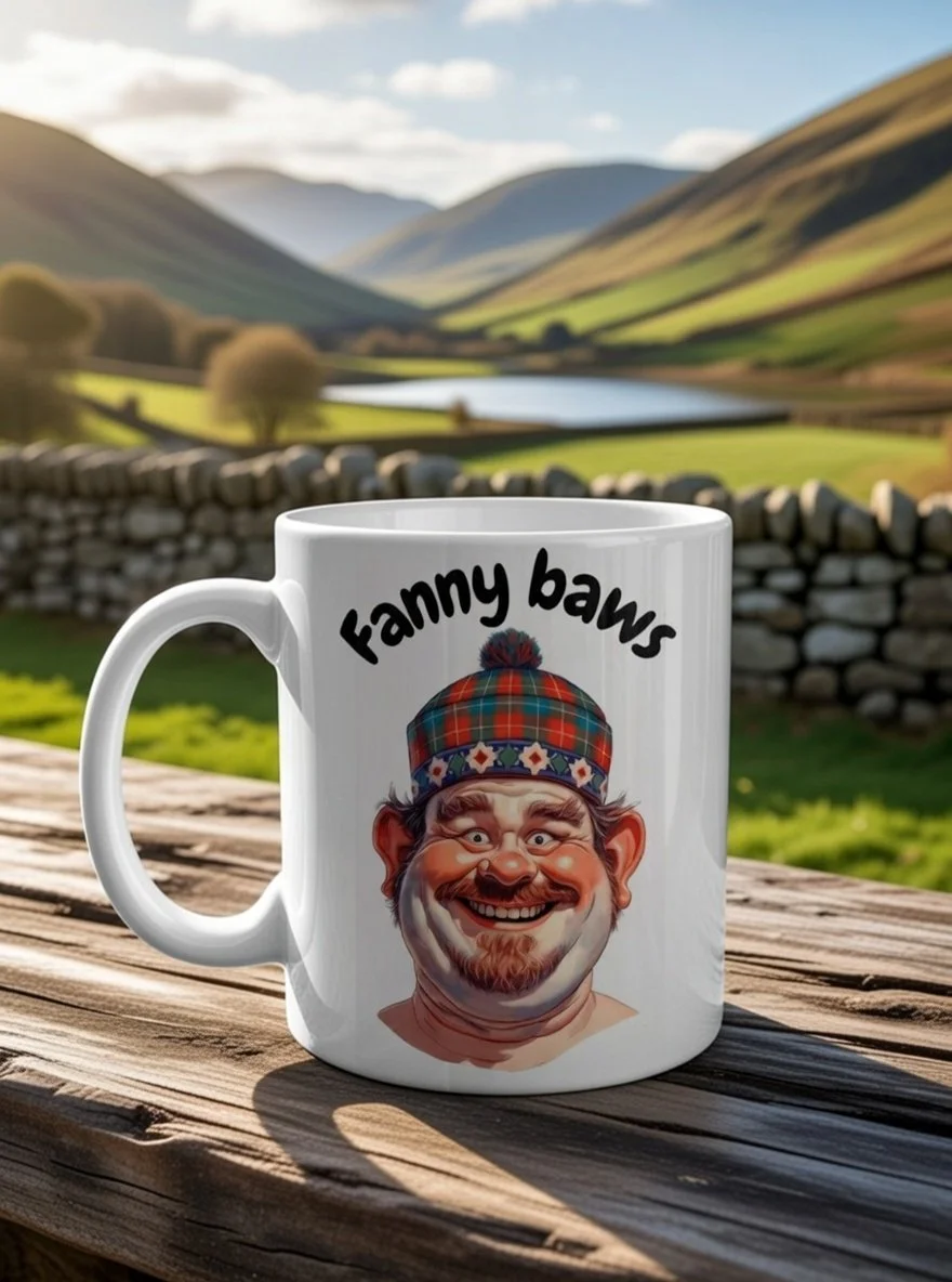 Scottish Dialect Mug - Fanny Baws