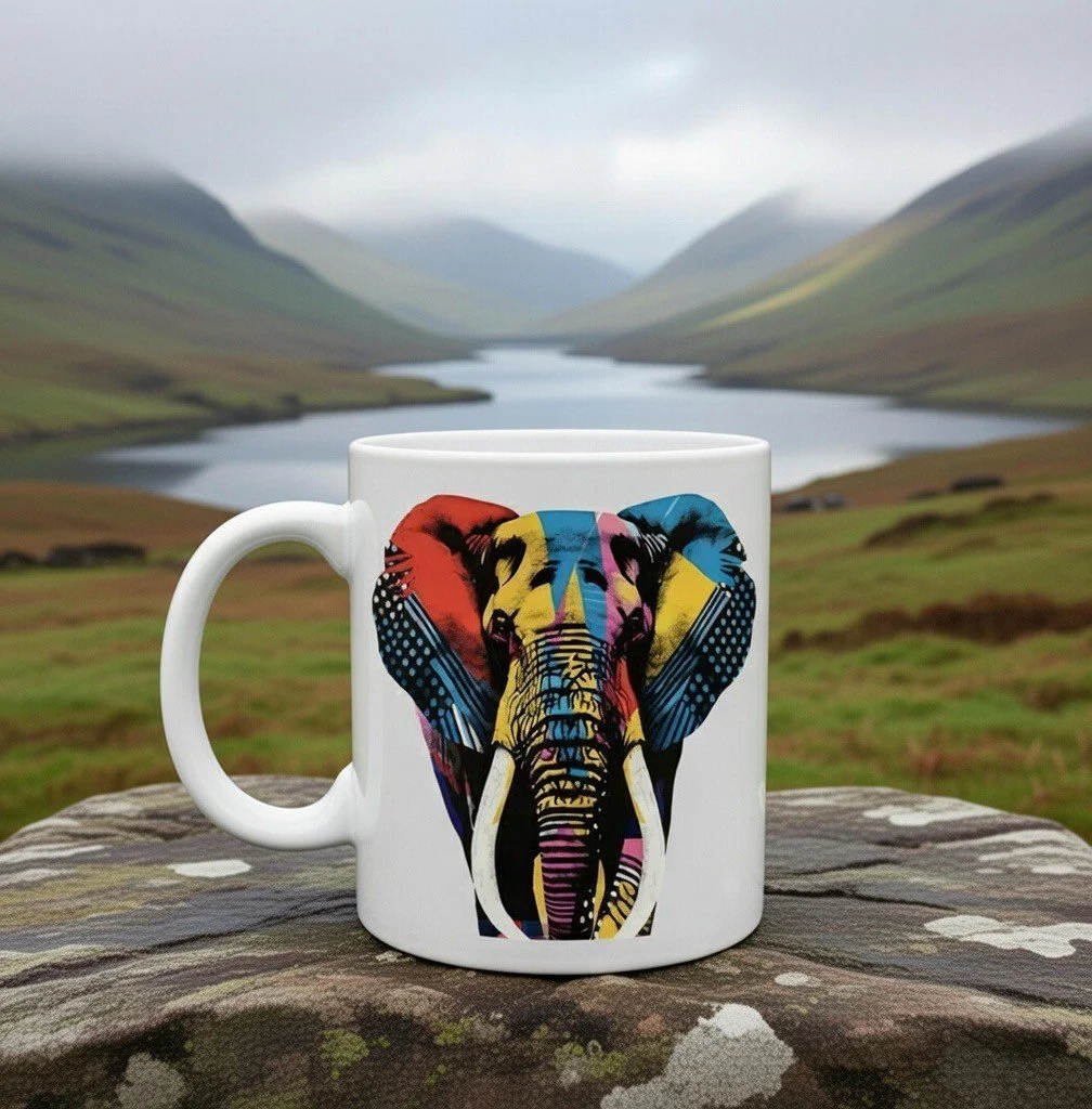 🐘 The “Loud & Proud” Elephant Mug