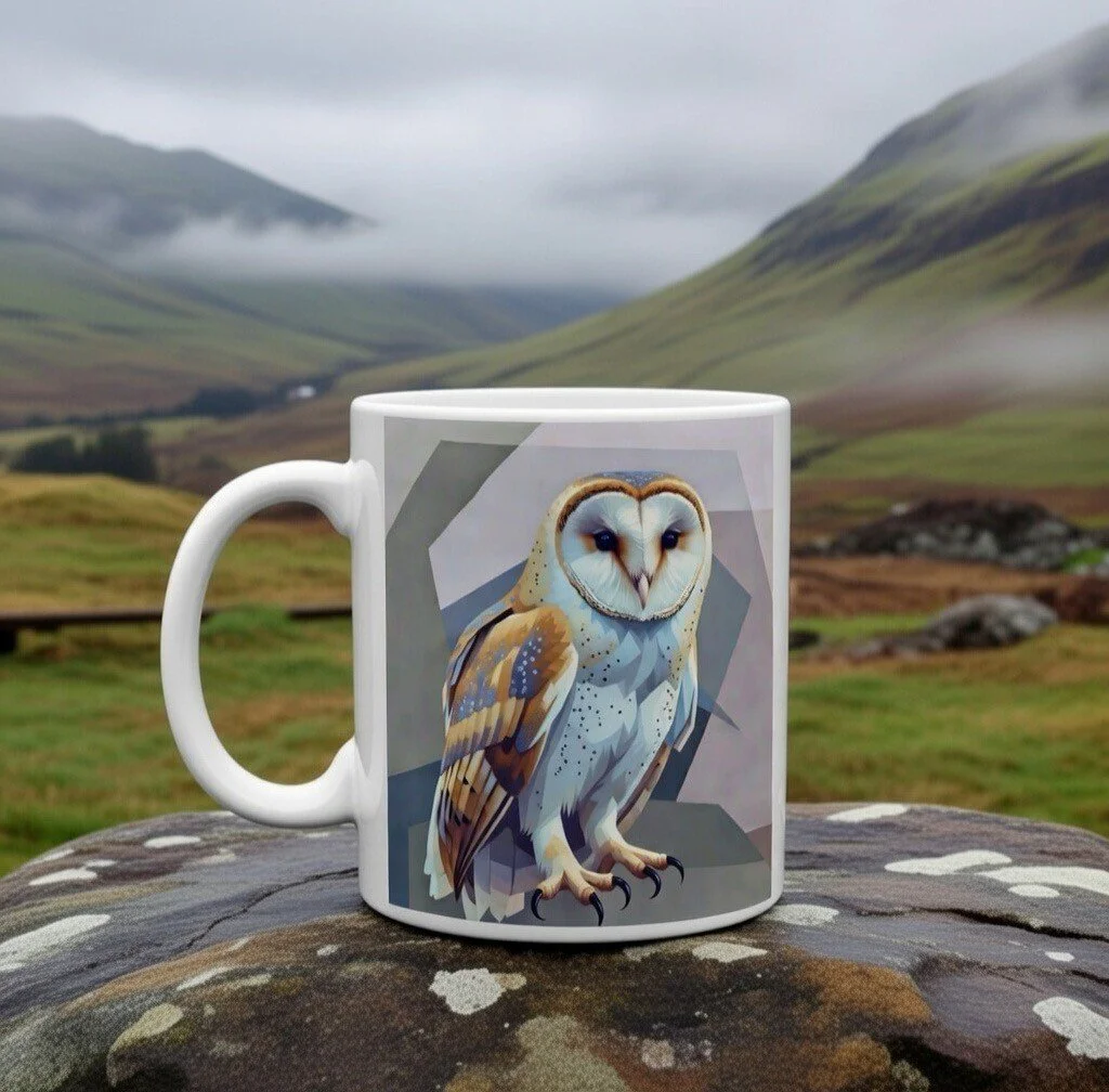 Mystical Barn Owl Mug 🦉☕