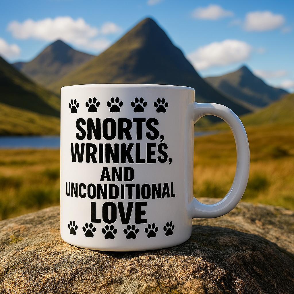 “Snorts, wrinkles, and unconditional love” + Choice of Image