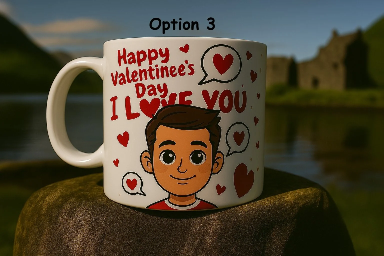 Valentines Mug - Male image