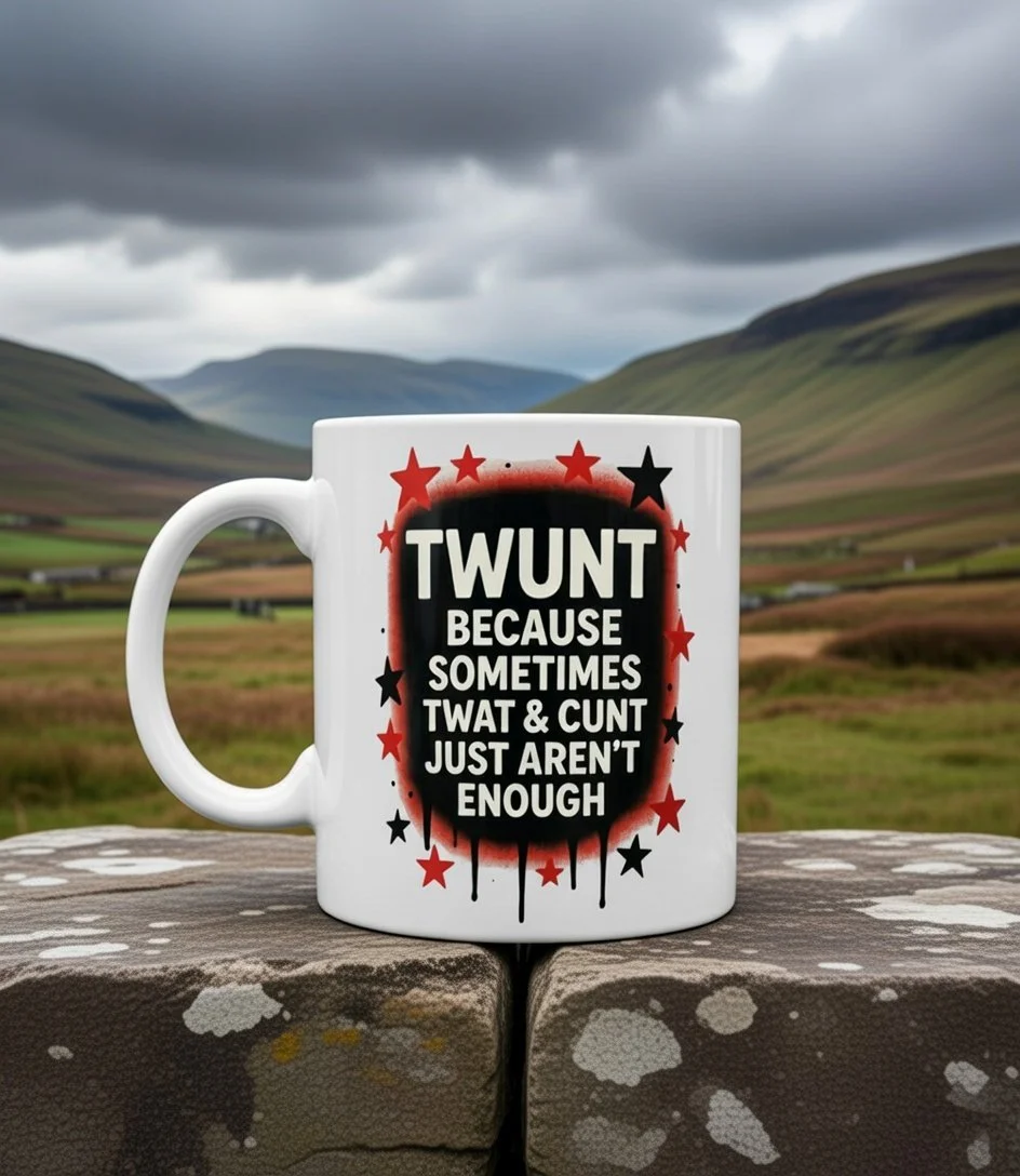 ☕ Twunt Mug – For When Polite Words Won’t Cut It