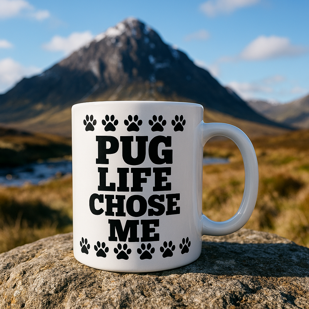 “Pug life chose me” + Choice of Image