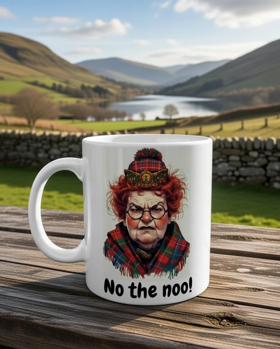 Scottish Dialect Mug - "No the noo"