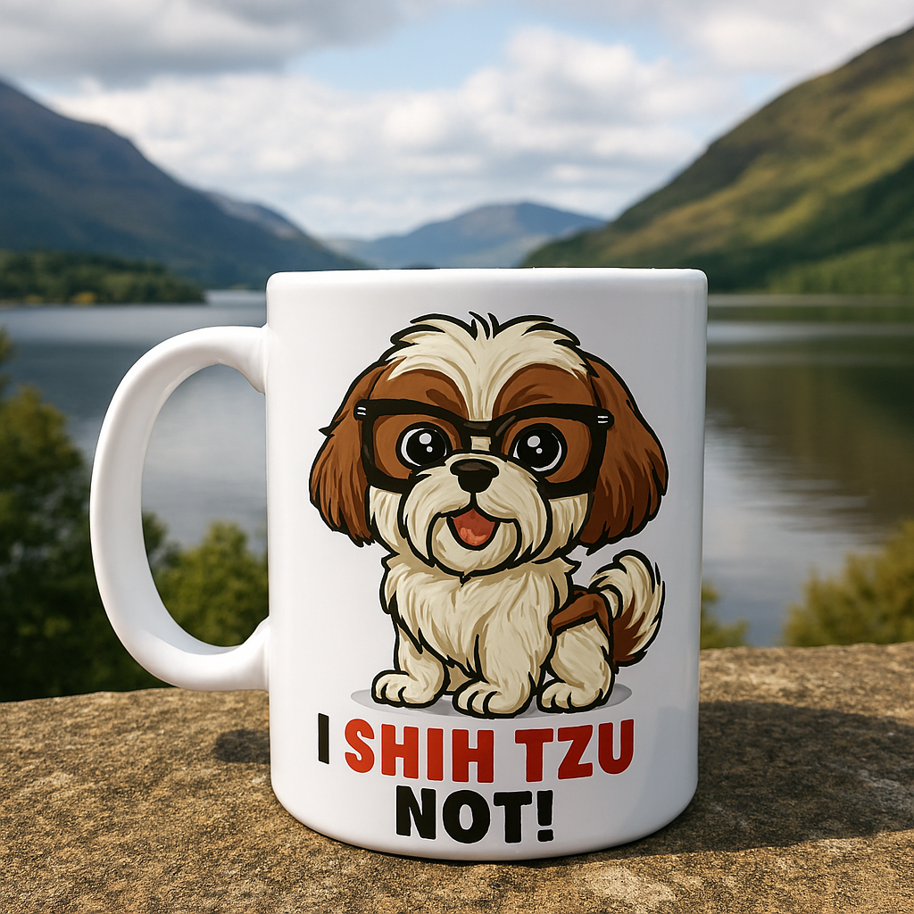 Humour Mug - I Shih Tzu not!