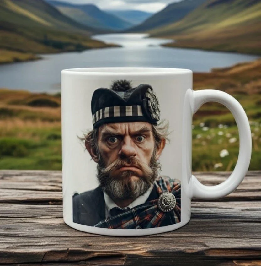 Scottish "Ah'm no Bad " Mugs  – Choose Your Phrase – Name or Graphic