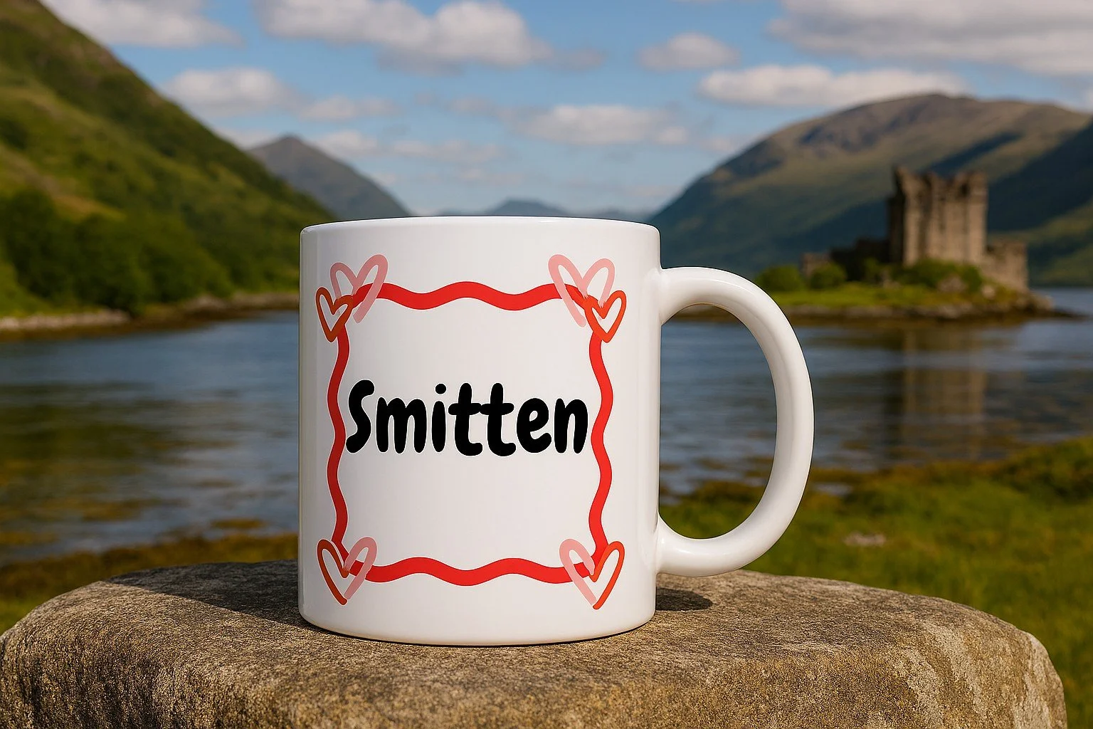 Valentines Mug - "Soul mate" + Choice of second image