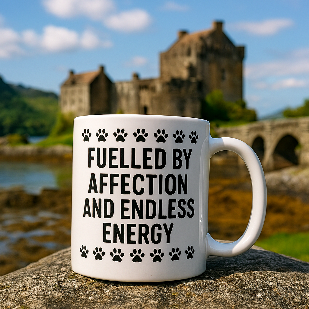 "Fuelled by affection and endless energy" + Choice of Image