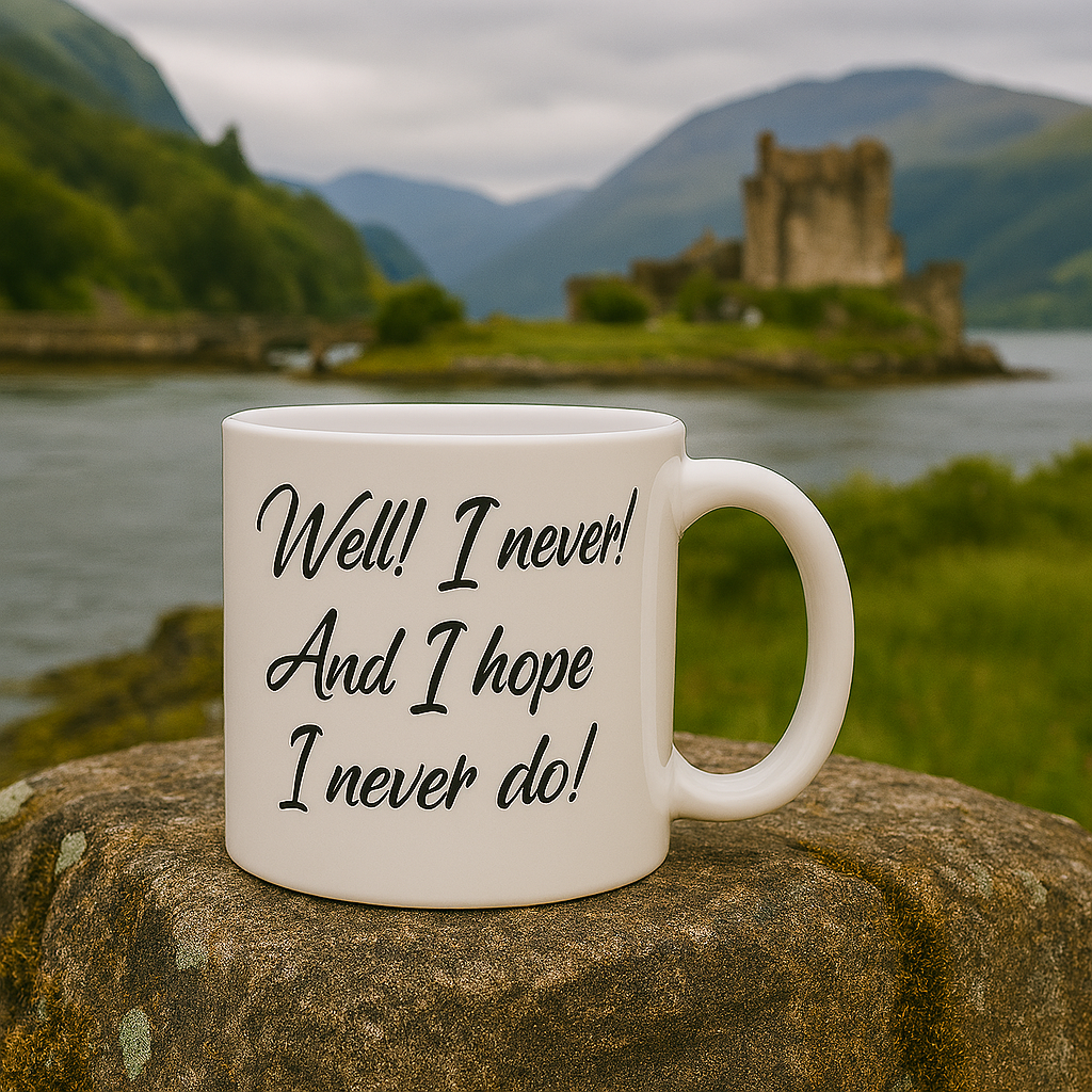 Well! I never! And I hope I never do! mug.png