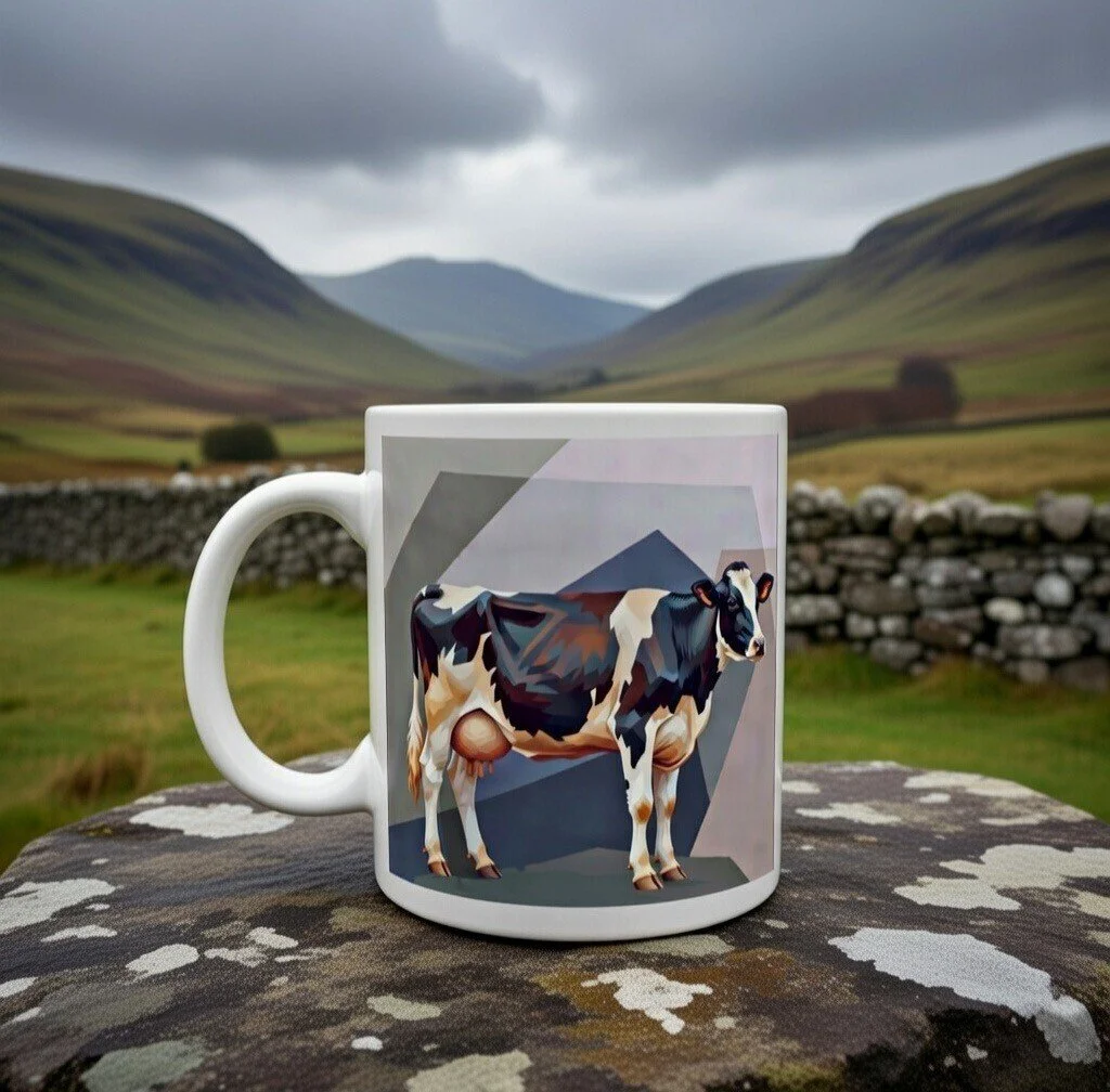 Classic Friesian Cow Mug 🐄☕