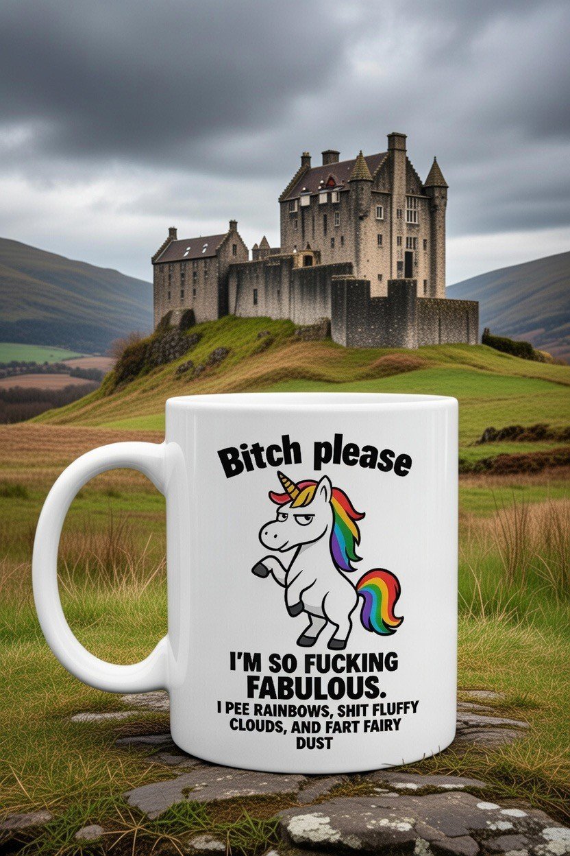 Humour Mug - Sassy Unicorn
