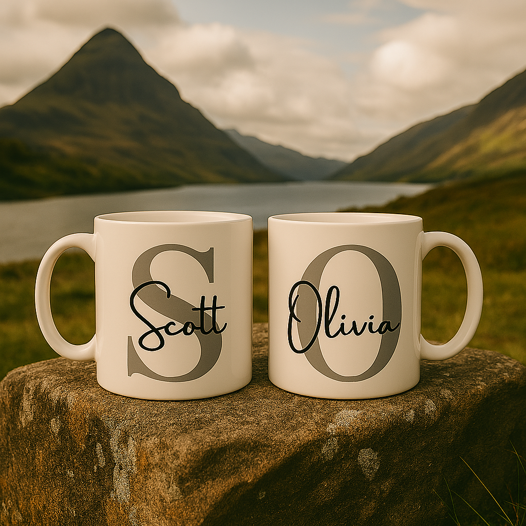 ✨☕ The Signature Sipper ☕✨   - Personalised Initial & Name