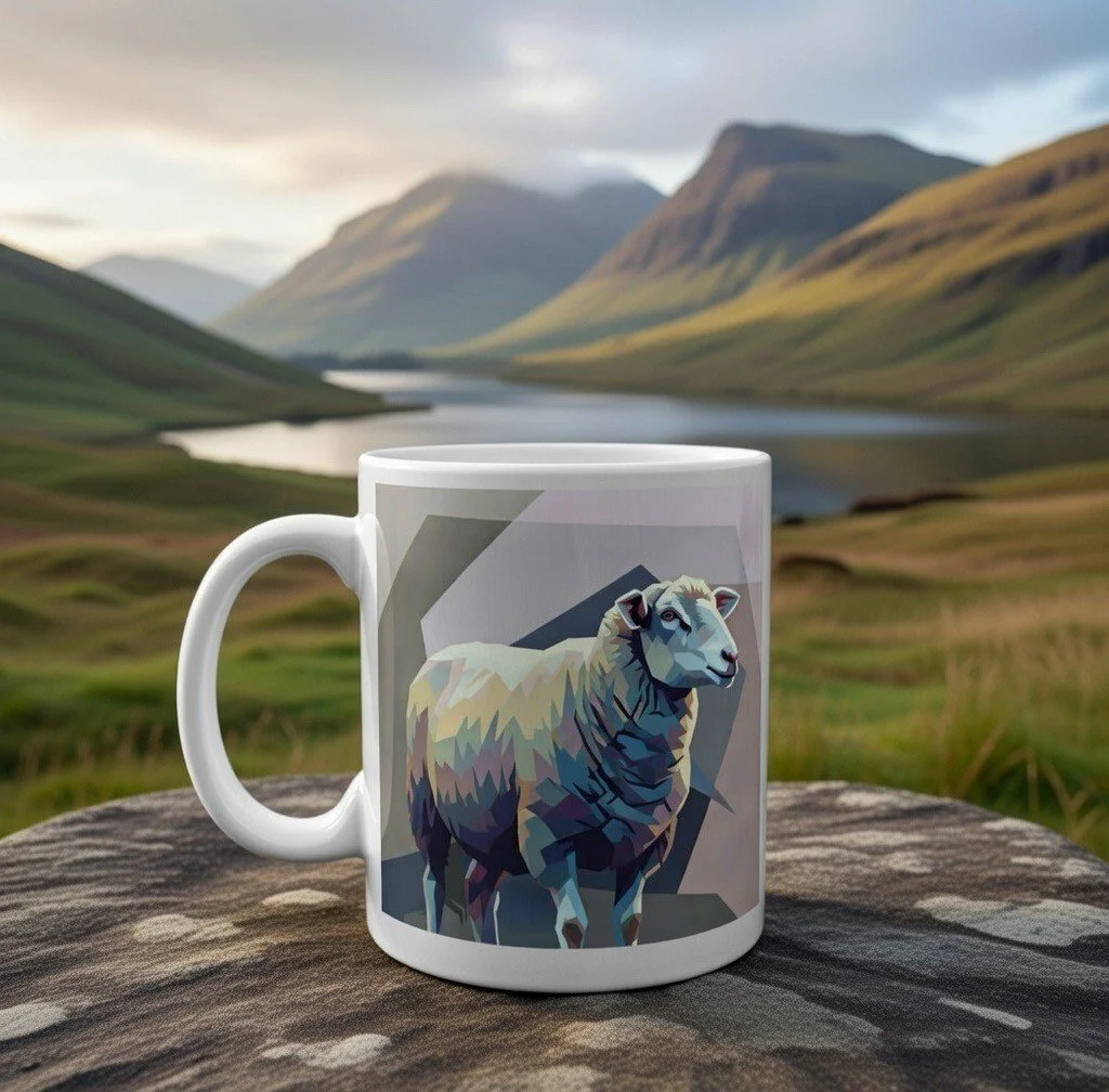 Chirpy Sheep Mug 🐑☕