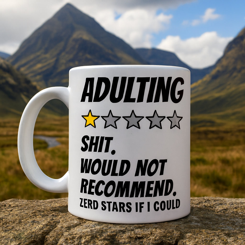 Humour - "Adulting"