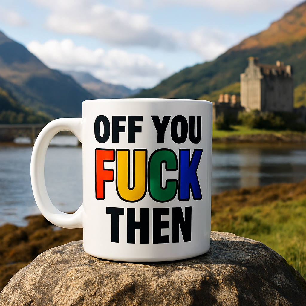 Sarcasm Mug - Off you fuck then