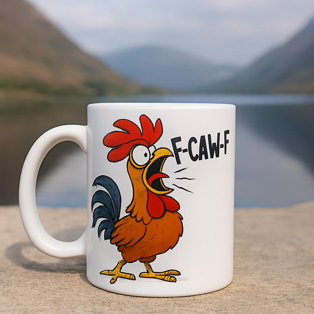 Humour Mug - F-CAW-F!