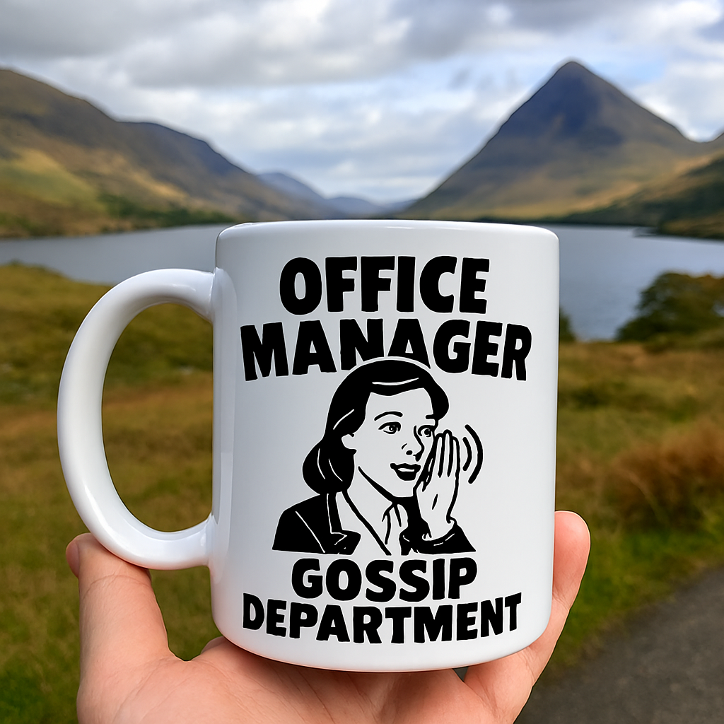 Humour - "Office Manager - Gossip Department"