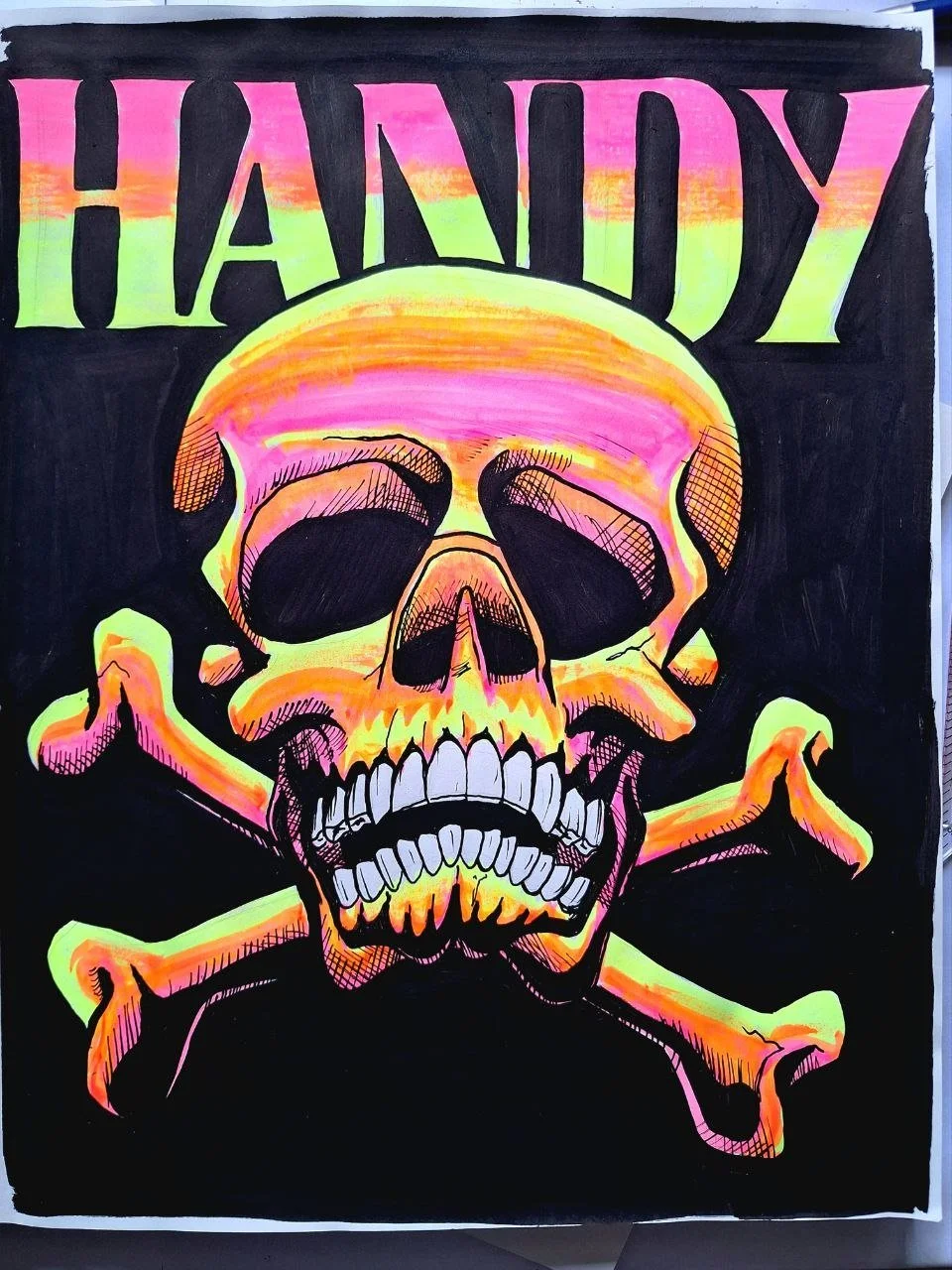 "Handy" / Illustration / 27 cm x 35 cm / 2026