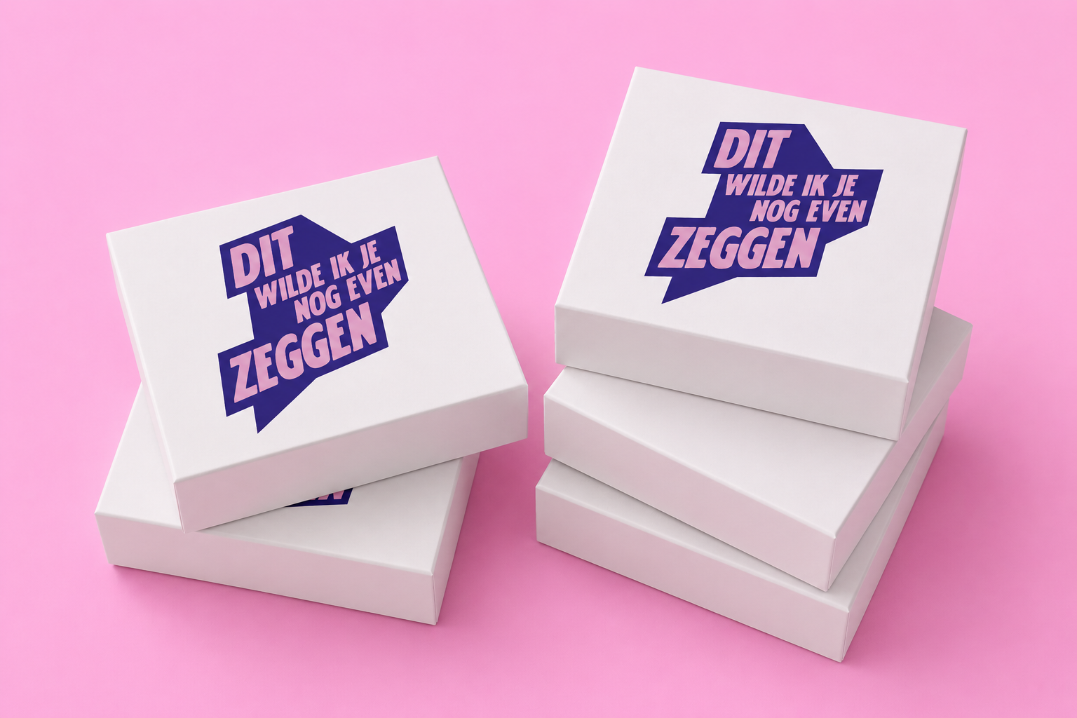 Dit wilde ik je nog even zeggen - per persoon
