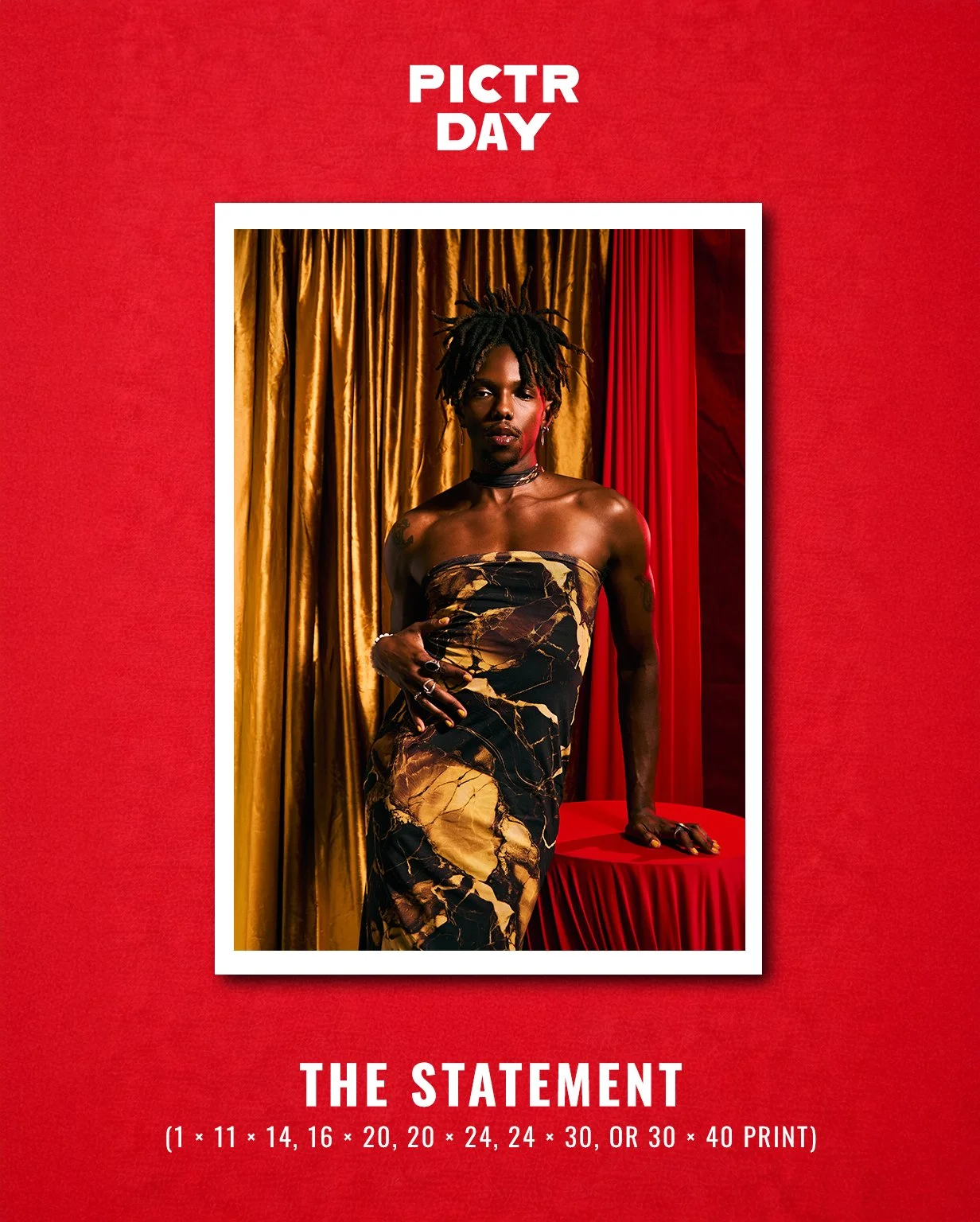 THE STATEMENT (large portrait print)