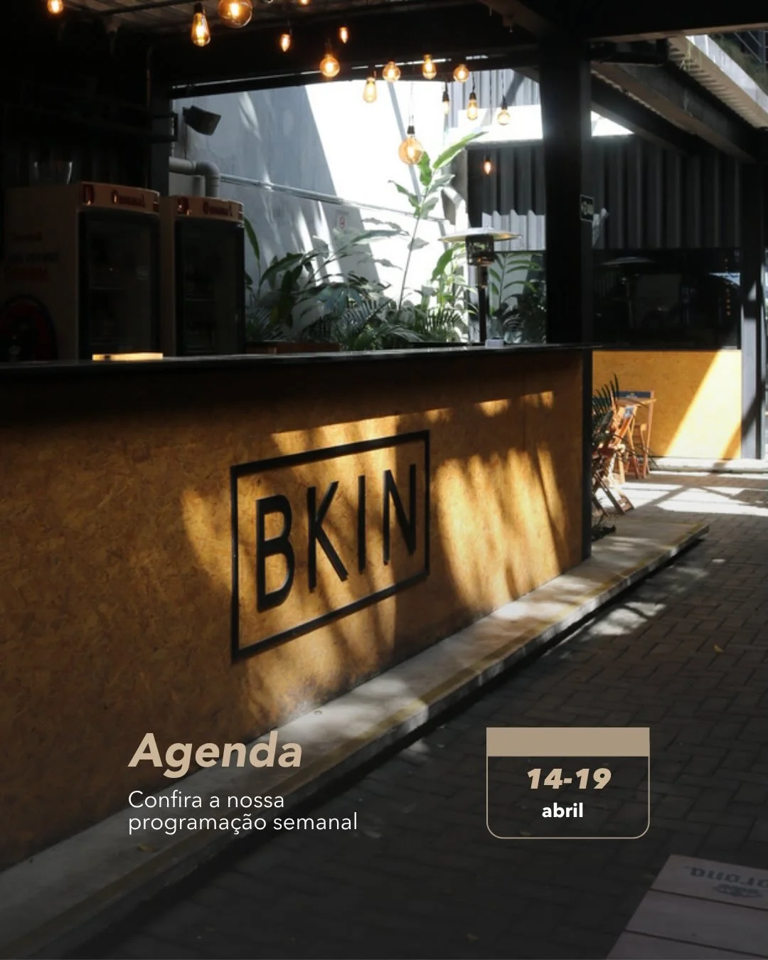 A pergunta que n&atilde;o quer calar: qual dia da semana voc&ecirc; vem visitar a gente?
No BKIN, a gente acredita que cada dia &eacute; uma chance de viver algo novo. Nossa agenda semanal est&aacute; no ar para voc&ecirc; n&atilde;o perder nenhum de