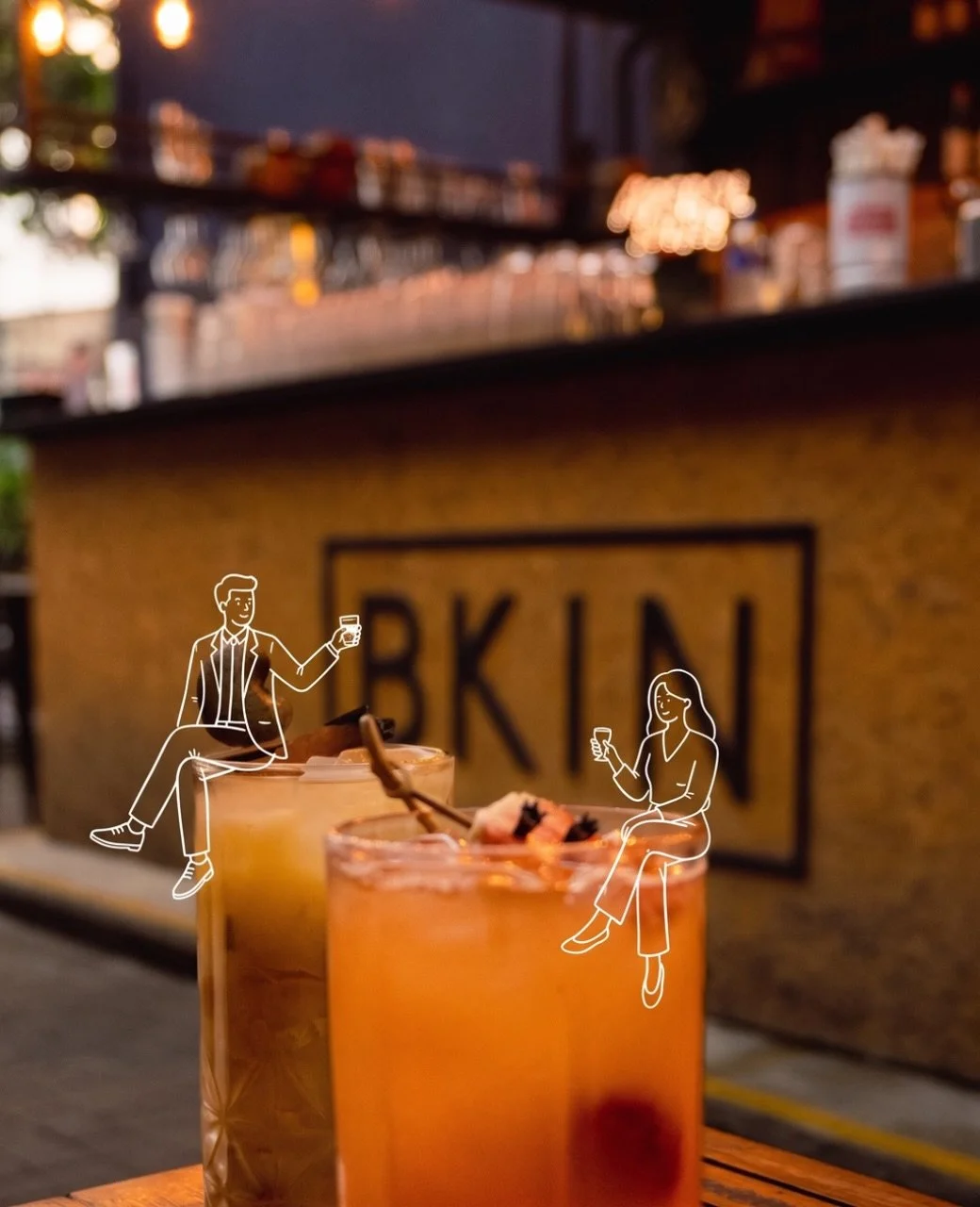 Cada um no seu copo, todo mundo na mesma mesa. 🍸

A nossa carta de drinks tem op&ccedil;&atilde;o pra quem gosta de cl&aacute;ssico, de c&iacute;trico, de intenso e pra quem quer testar um diferente a cada rodada! 

Completa a&iacute; nos coment&aac