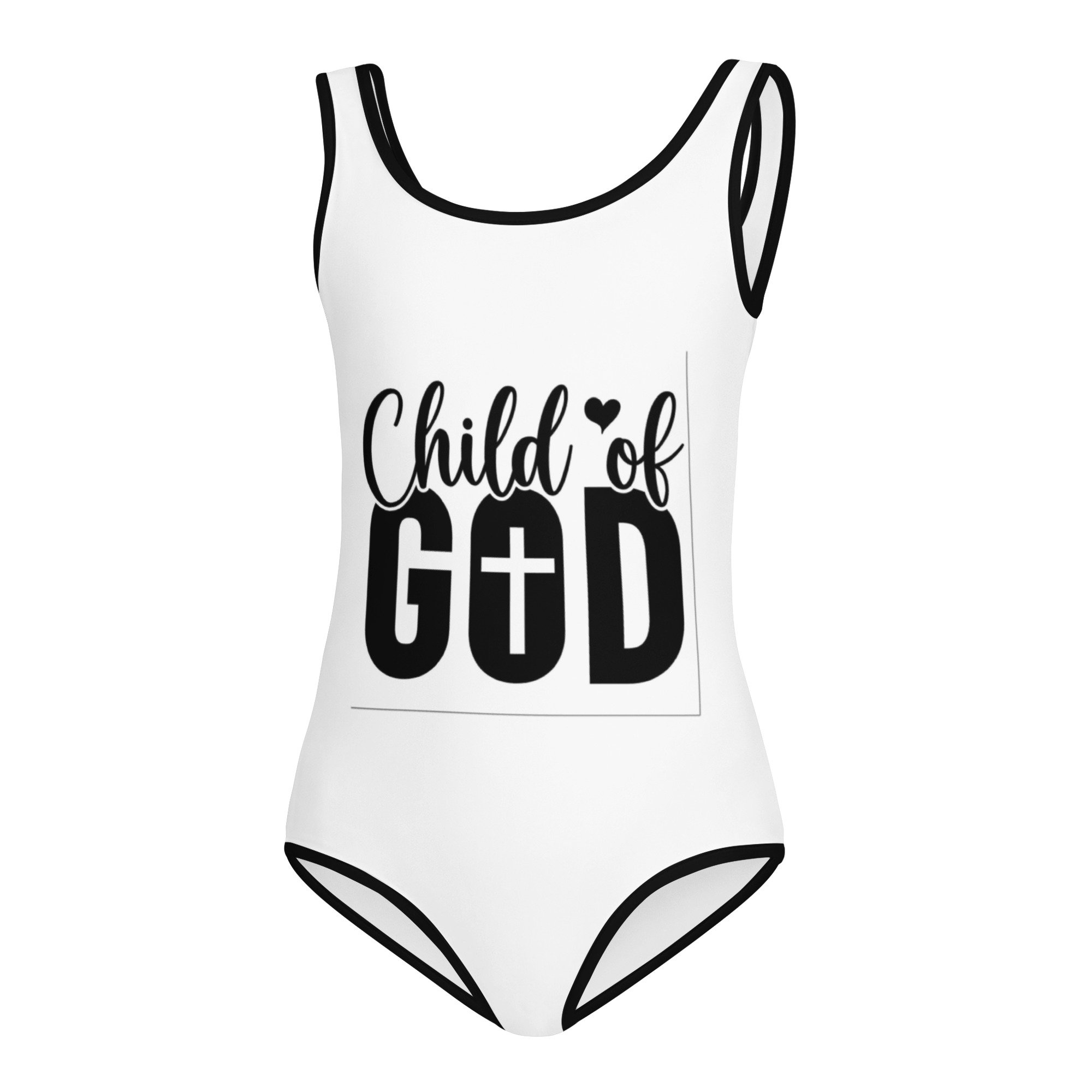 All-Over Print Kids Swimsuit
