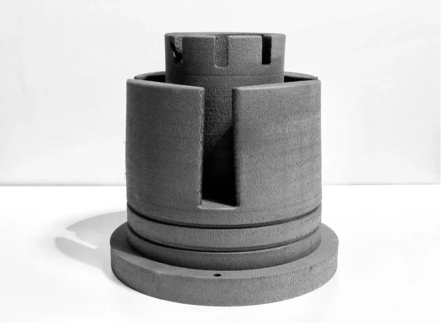 A part made from soft material