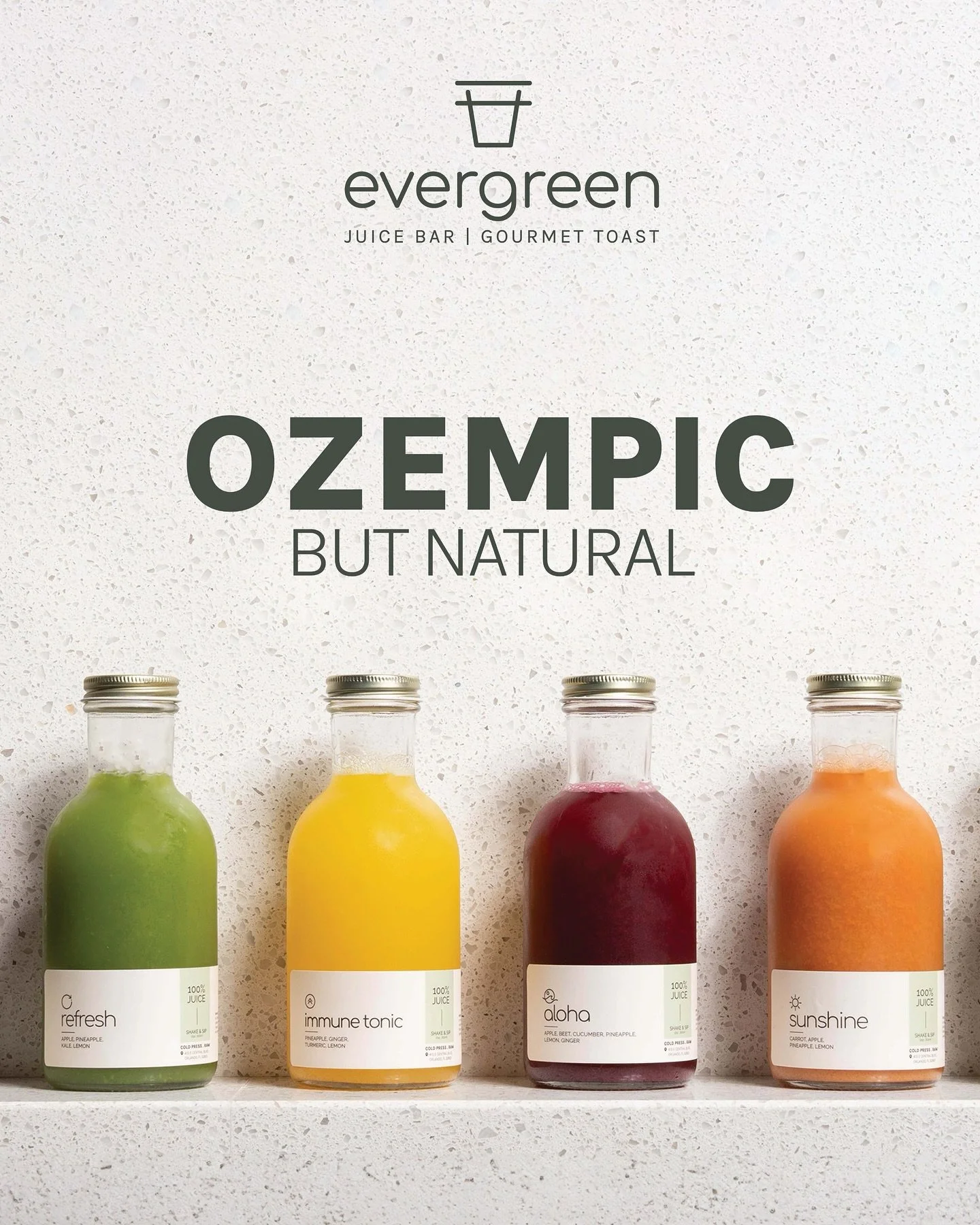 Detox the natural way! 

Our cold-pressed juice programs are crafted to support digestion, boost immunity, and reduce inflammation&mdash;all using 100% natural ingredients. 

Call today to learn more and place your order.

Made fresh in-house daily.

