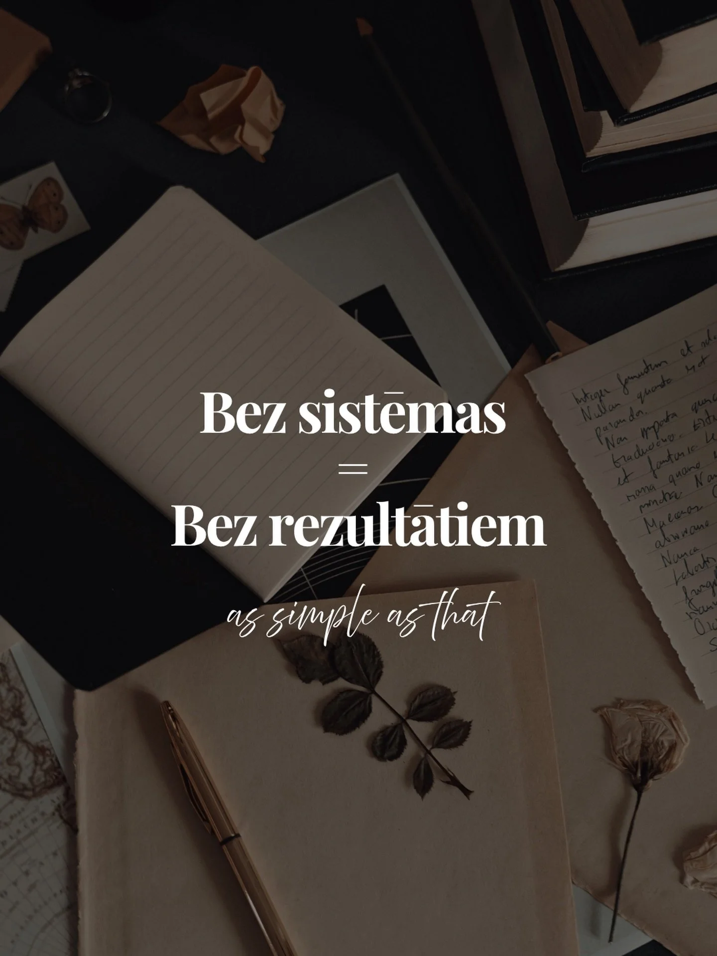 🚨Ja nav sistēmas, nav rezultātu. Tas ir fakts.

Lielākā daļa uzņēmēju cie&scaron; neveiksmi nevis tāpēc, ka viņi nav spējīgi &mdash; bet tāpēc, ka viņi nezina, ko tie&scaron;i darīt.

Tu mēģini visu saprast pats.
Publicē, testē, skaties, kas strādā&