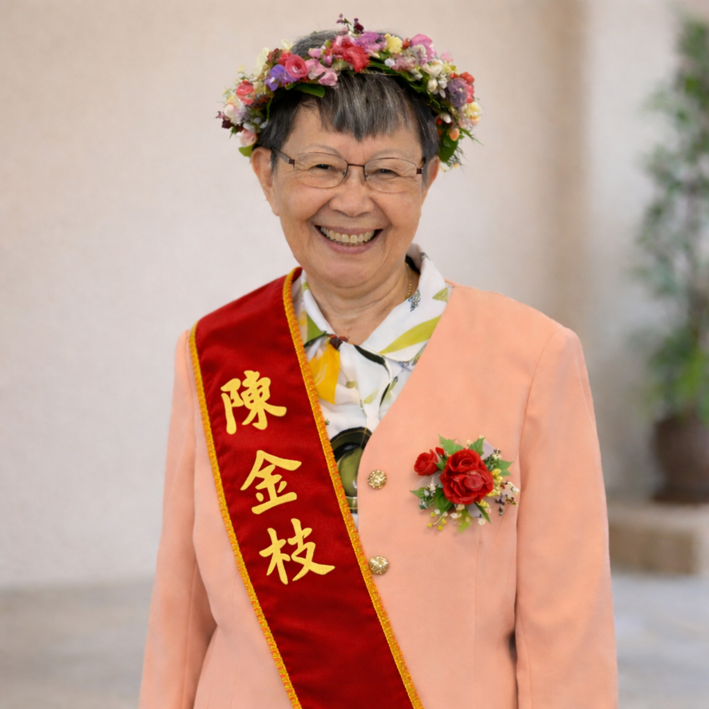 陳金枝｜退而不休的彩色人生