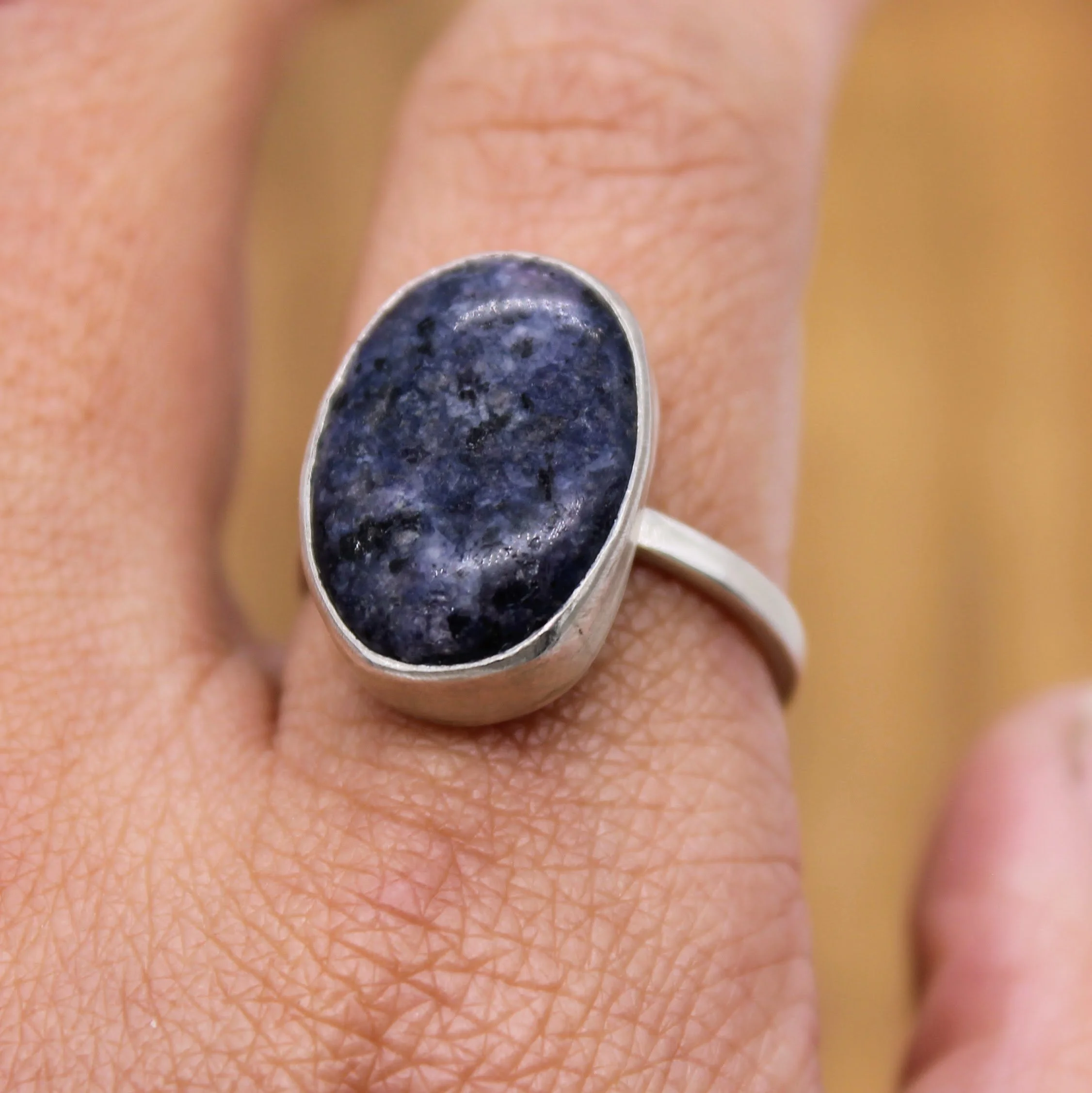 Sodalite Oval Ring