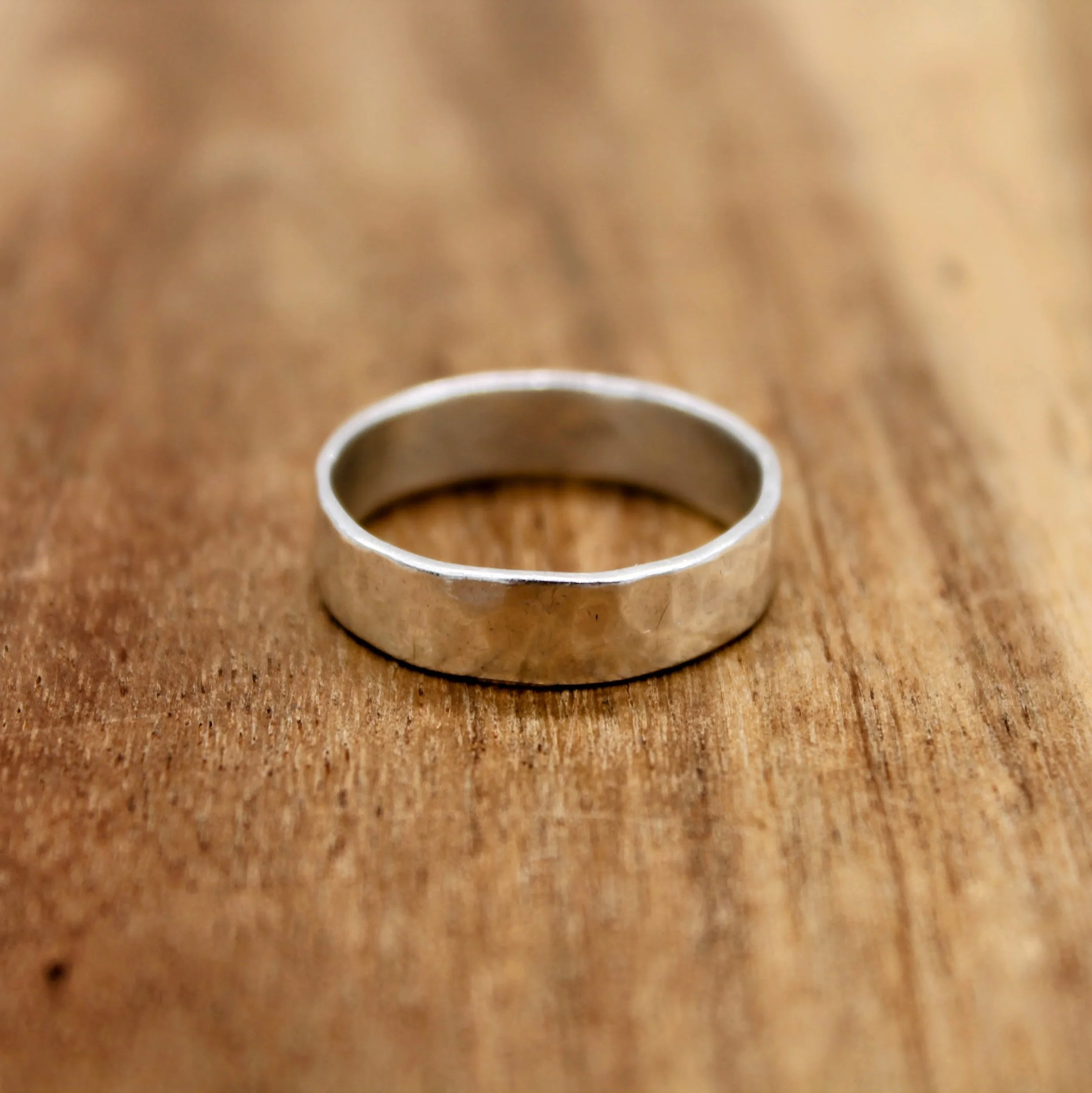 Hammered Artisan Ring