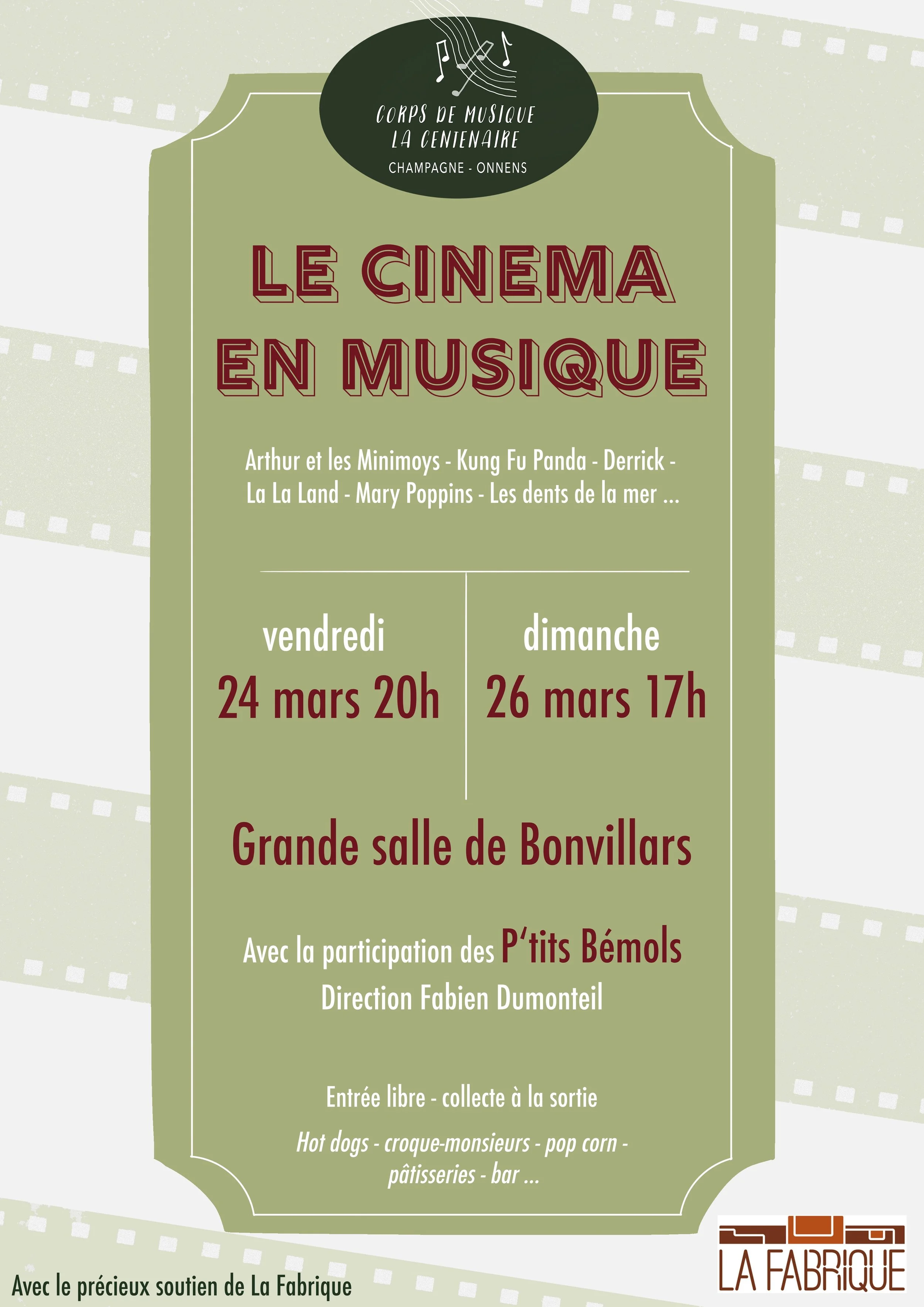 Le cinéma en musique