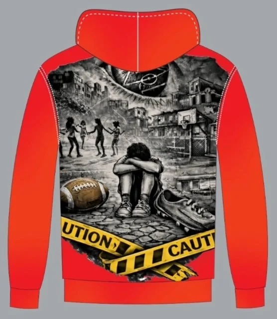 Red Faygo Vintage Hoodie