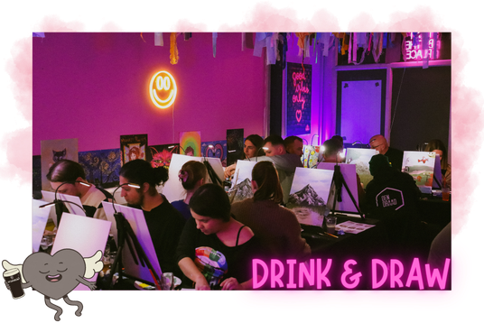 Drink &amp; Draw: Paint Your Own Cocktail