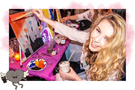 Drink &amp; Draw: Paint Your Valentine