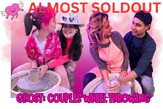 Ghost Themed Couples Wheel Throwing