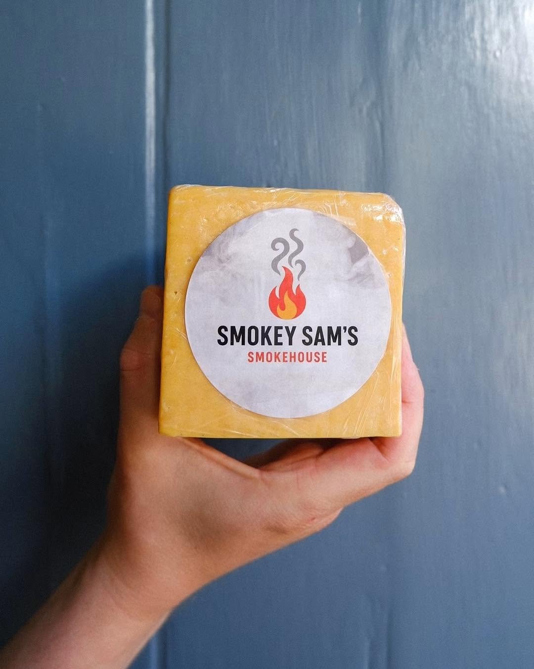 Oak Smoked Dartmoor Cheddar