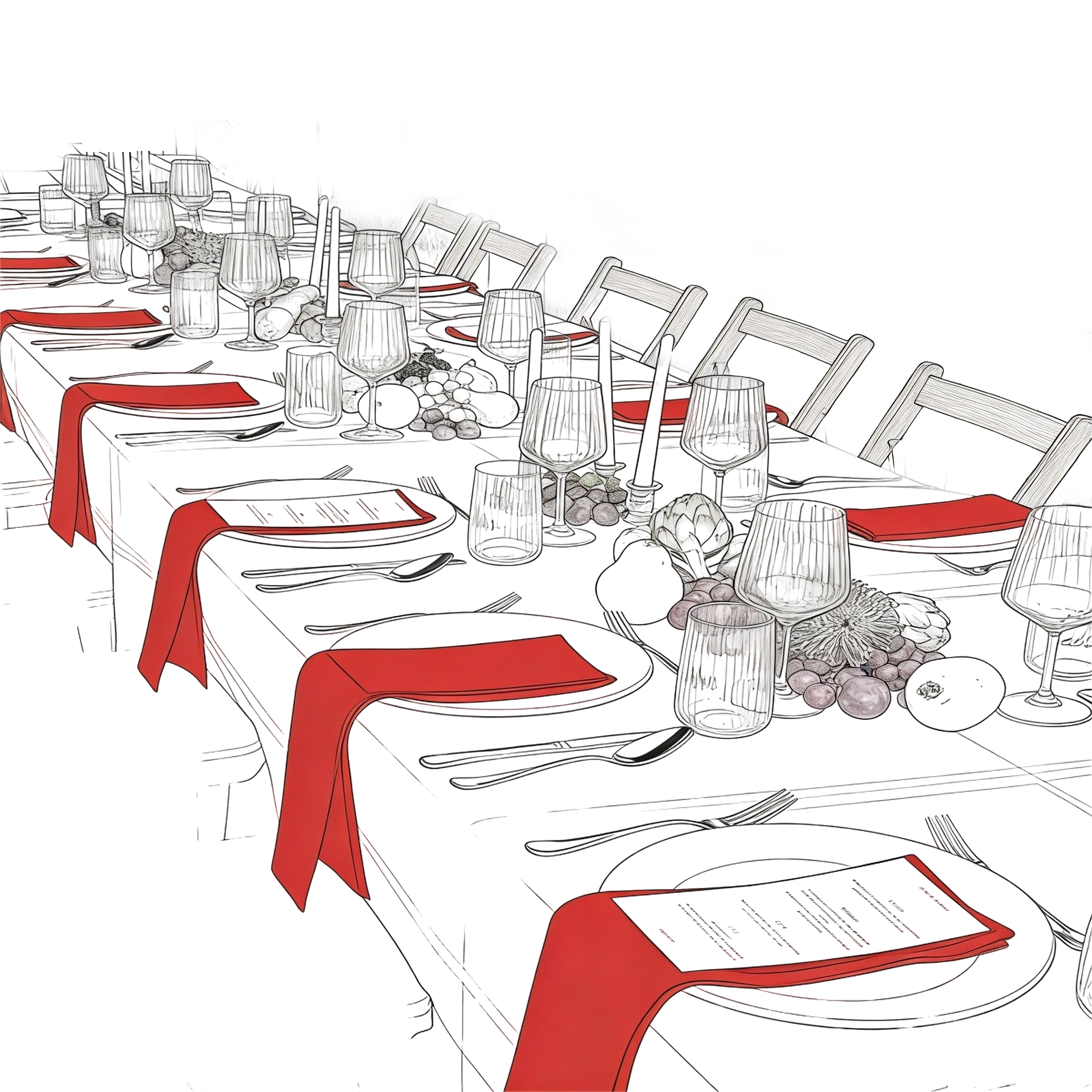 La festa italiana in una fattoria a l'Empordà