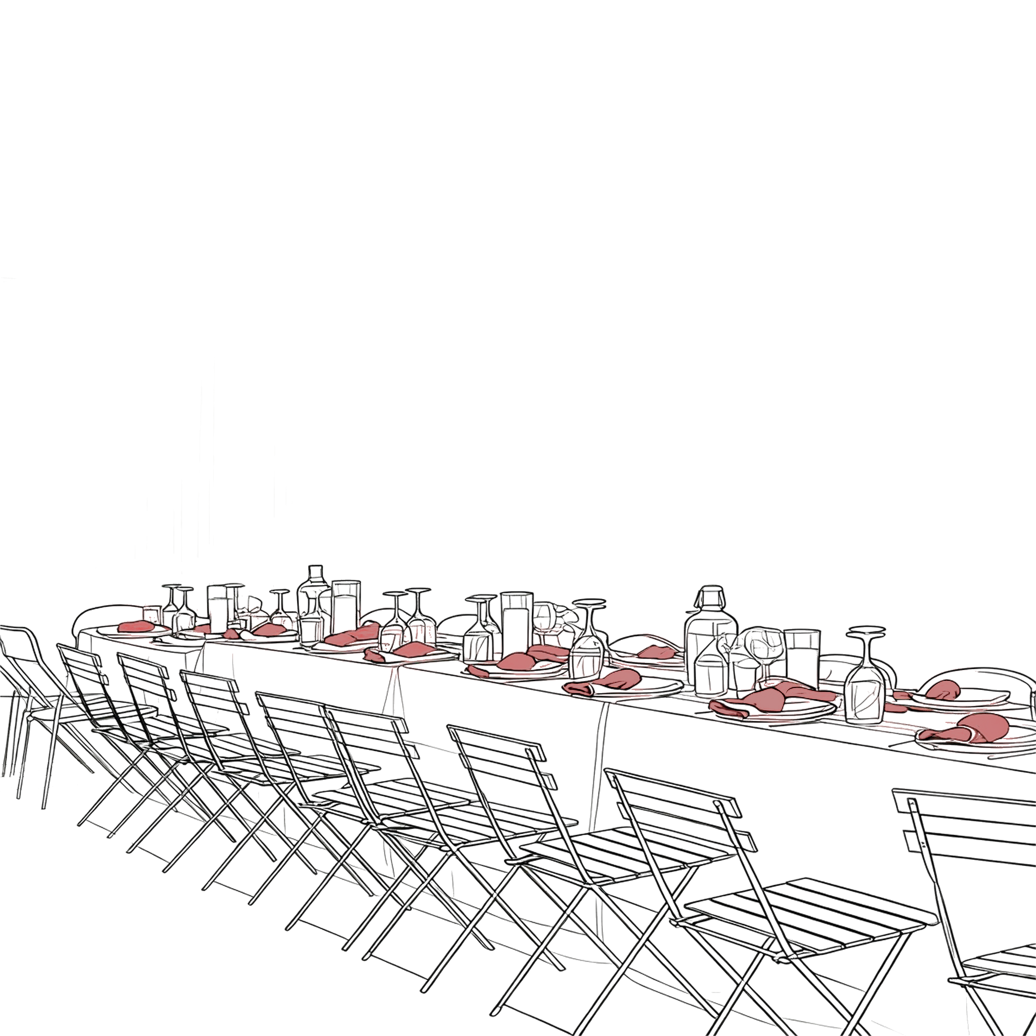 La festa italiana in una fattoria a l'Empordà